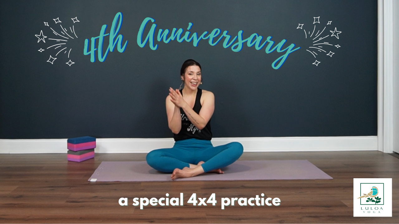 LULOA Yoga's 4th Anniversary