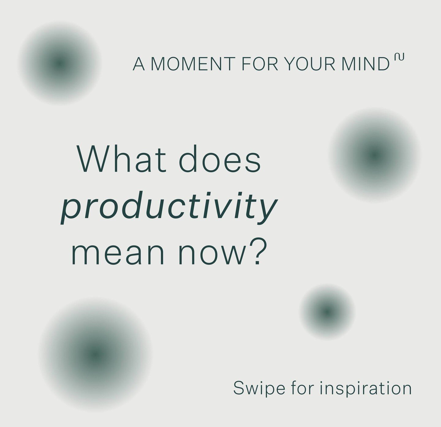 A Moment for your Mind: Productivity⁠
⁠
Recreated from @foundher.community⁠
⁠
#thefutureofyou⁠
#productivity⁠
#mentalwellbeing⁠
#amomentforyourmind