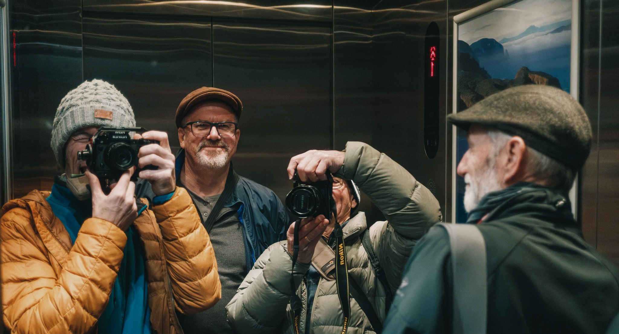 Ah classic! The ol' lens cap is still on the lens! It never gets old! Love it.