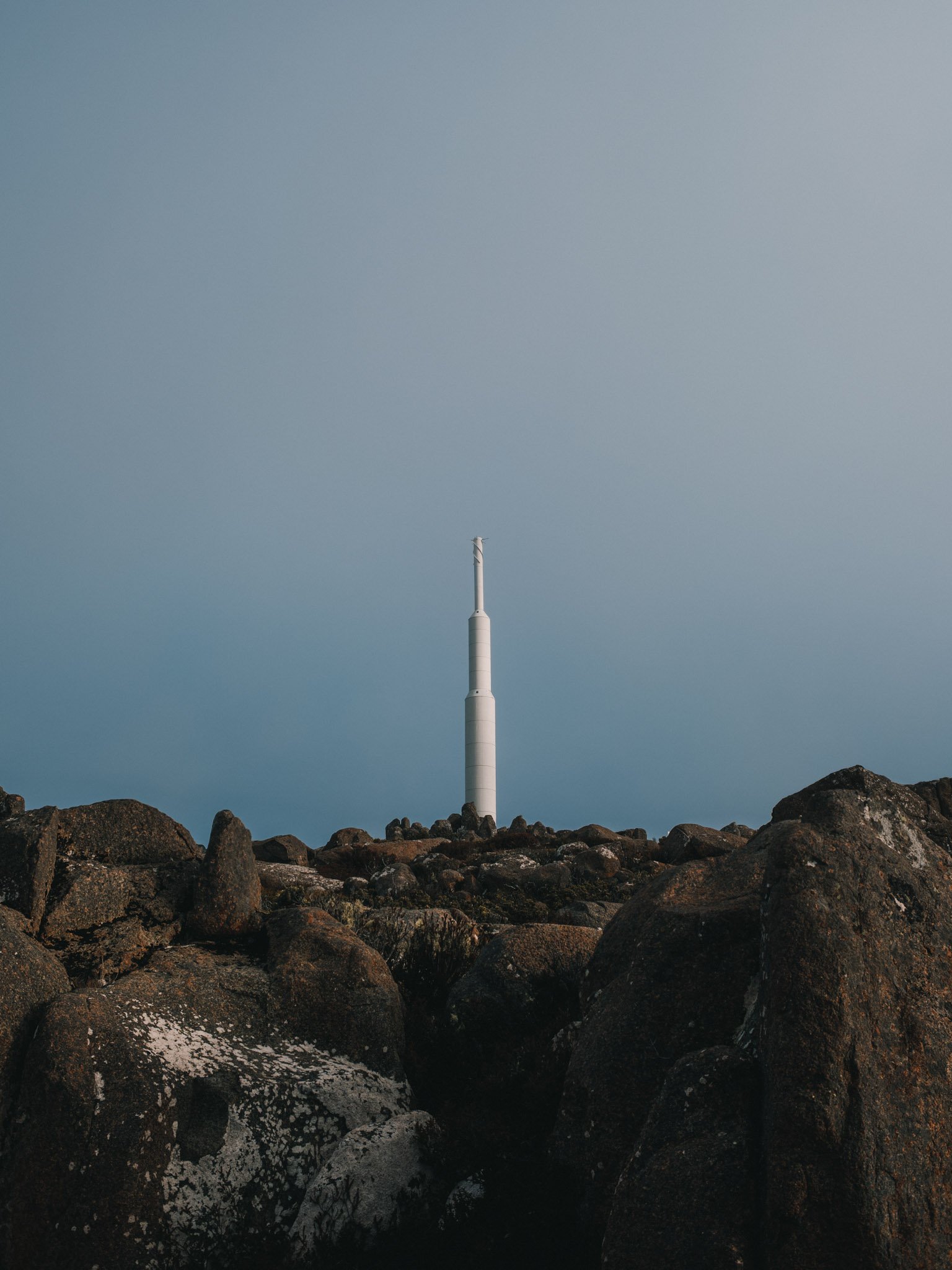 This thing exists at the top of Mt. Wellington. Apparently its art.
