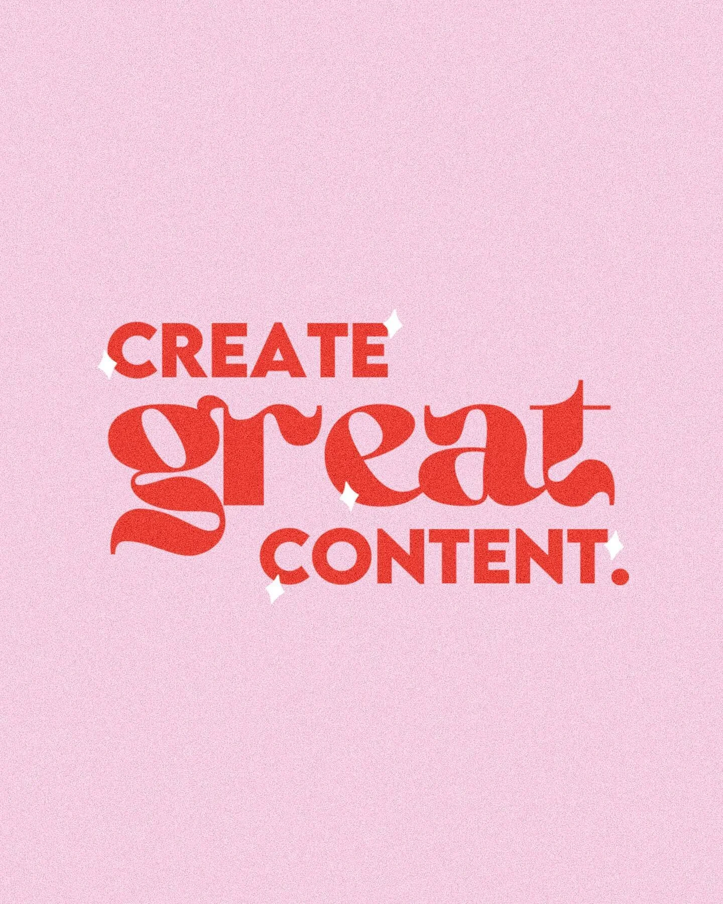 🤫the (not-so secret) secrets to nailing content creation. every. single. time.

✨make it about them, not you 
✨take up the most screen real estate (always post 4:5)
✨more content is not always better 
✨repurpose, reuse, repost 
✨use social proof, th
