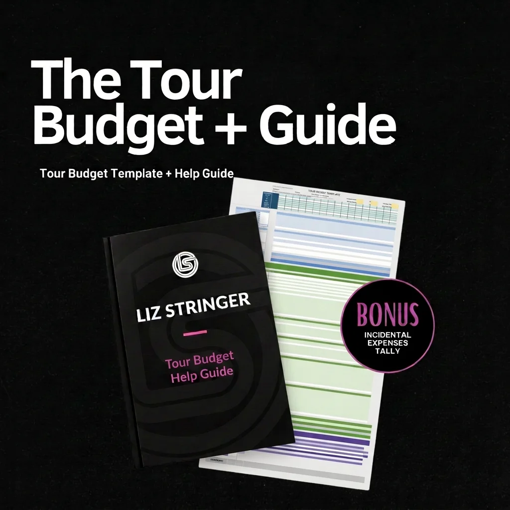 Tour Budget Template + Guide