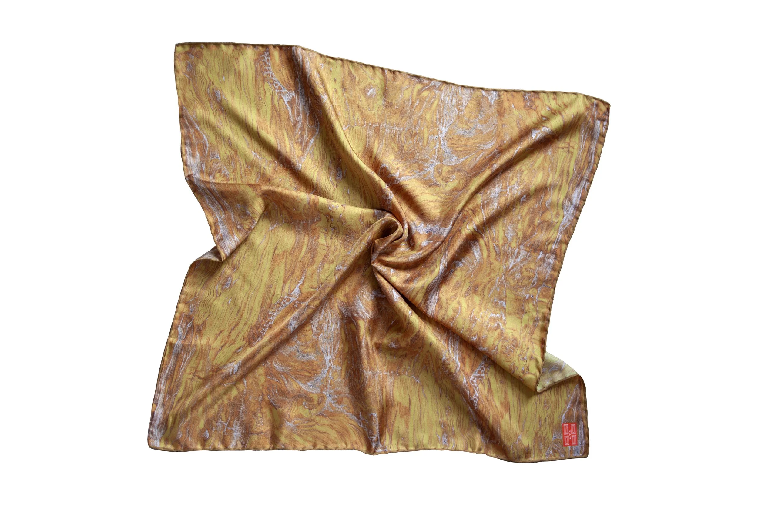 Gold scarf 65