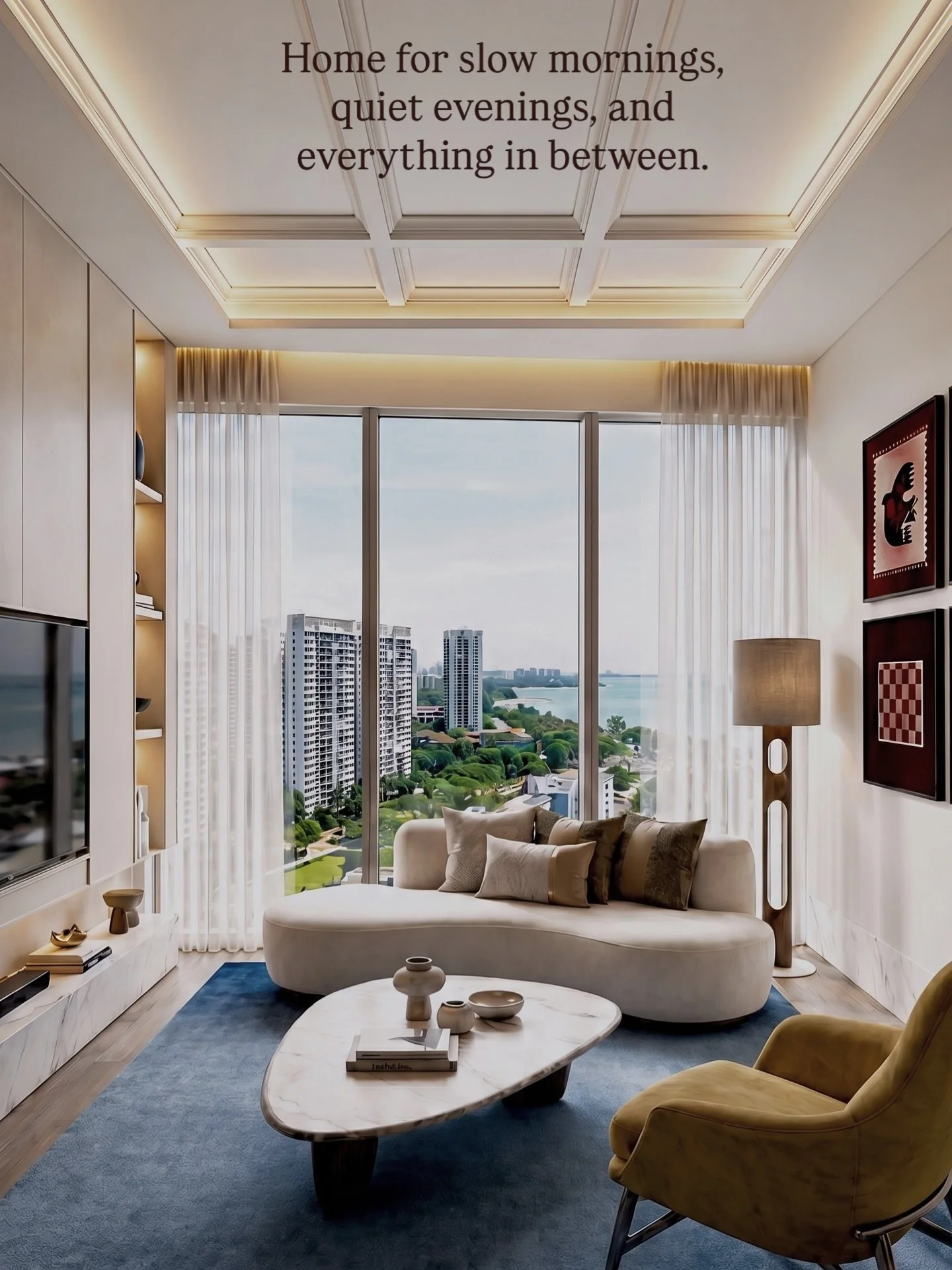 This project was shaped around the view and the way natural light moves through the space.

#TPsubtlesato #subtlesatostudio #livingroom