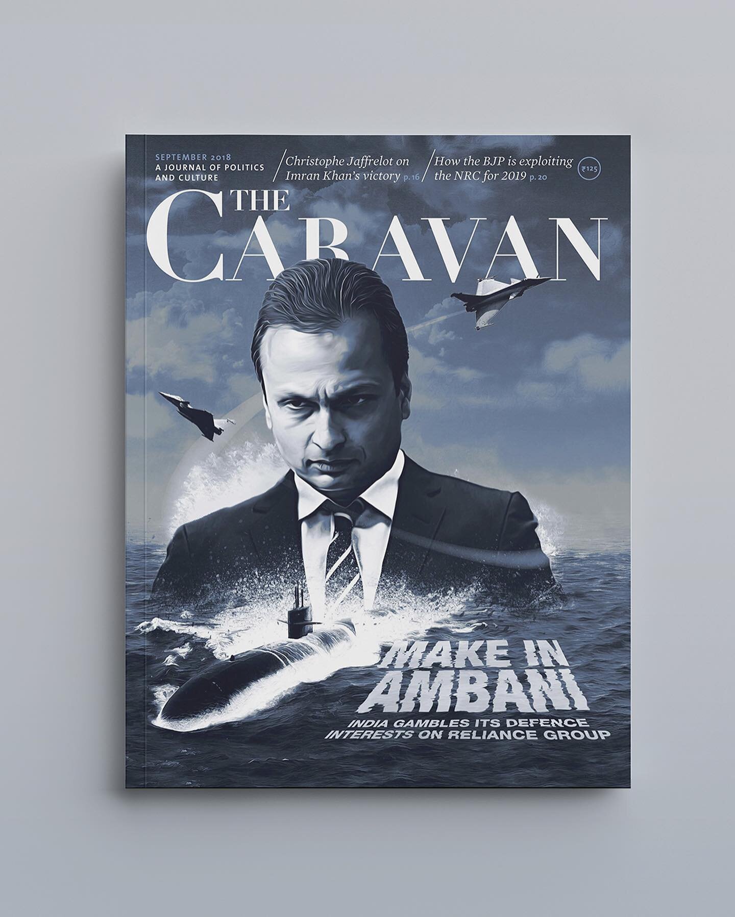 Cover design done for Caravan Magazine back in 2018. Thanks to @tanvimishra for the opportunities I get from one of the best news publications. Included a process on the second slide. 

@thecaravanmagazine 

#cover #coverdesign #bnbdesign #adobephoto