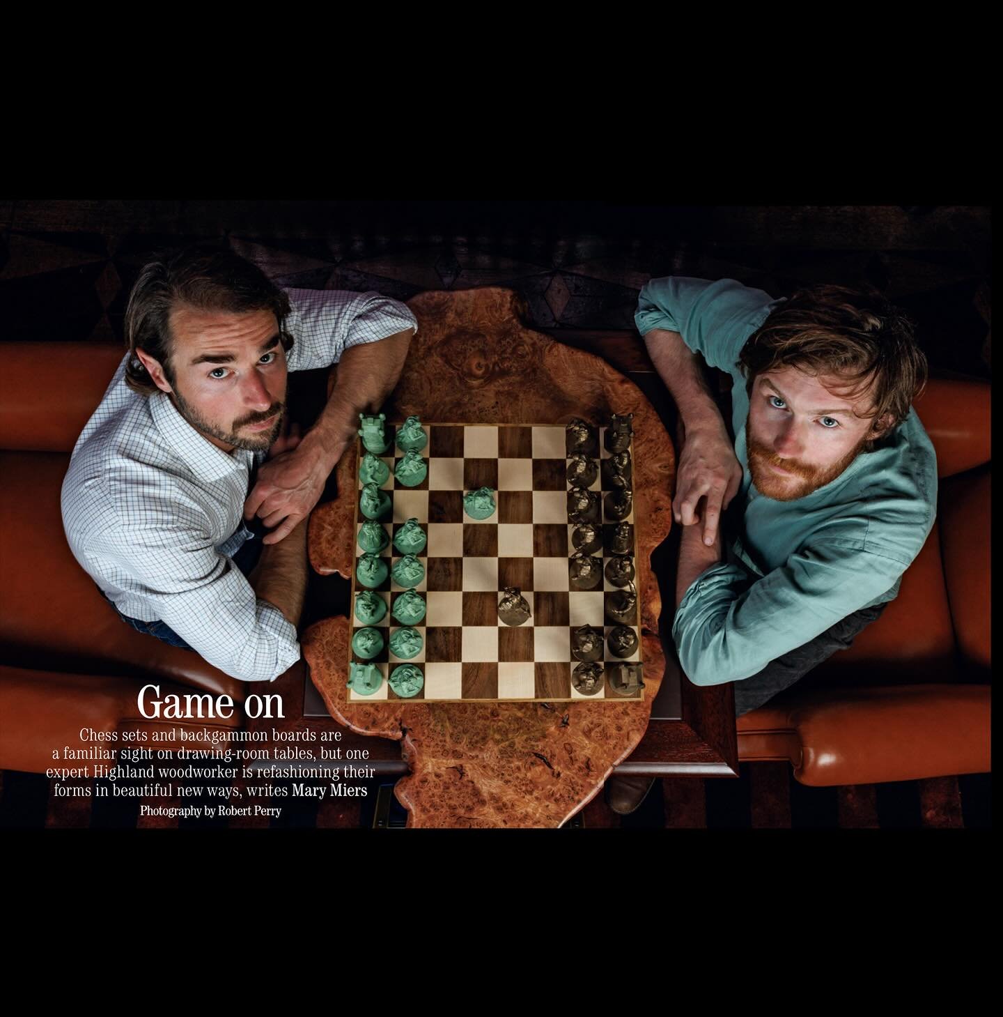 Thrilled to share that the Balloch Chessmen, the bronze chess set I created in collaboration with the brilliant @eion_merry_furniture , has been featured in @countrylifemagazine .

The project began with Eion&rsquo;s deep dive into the fierce 16th-ce
