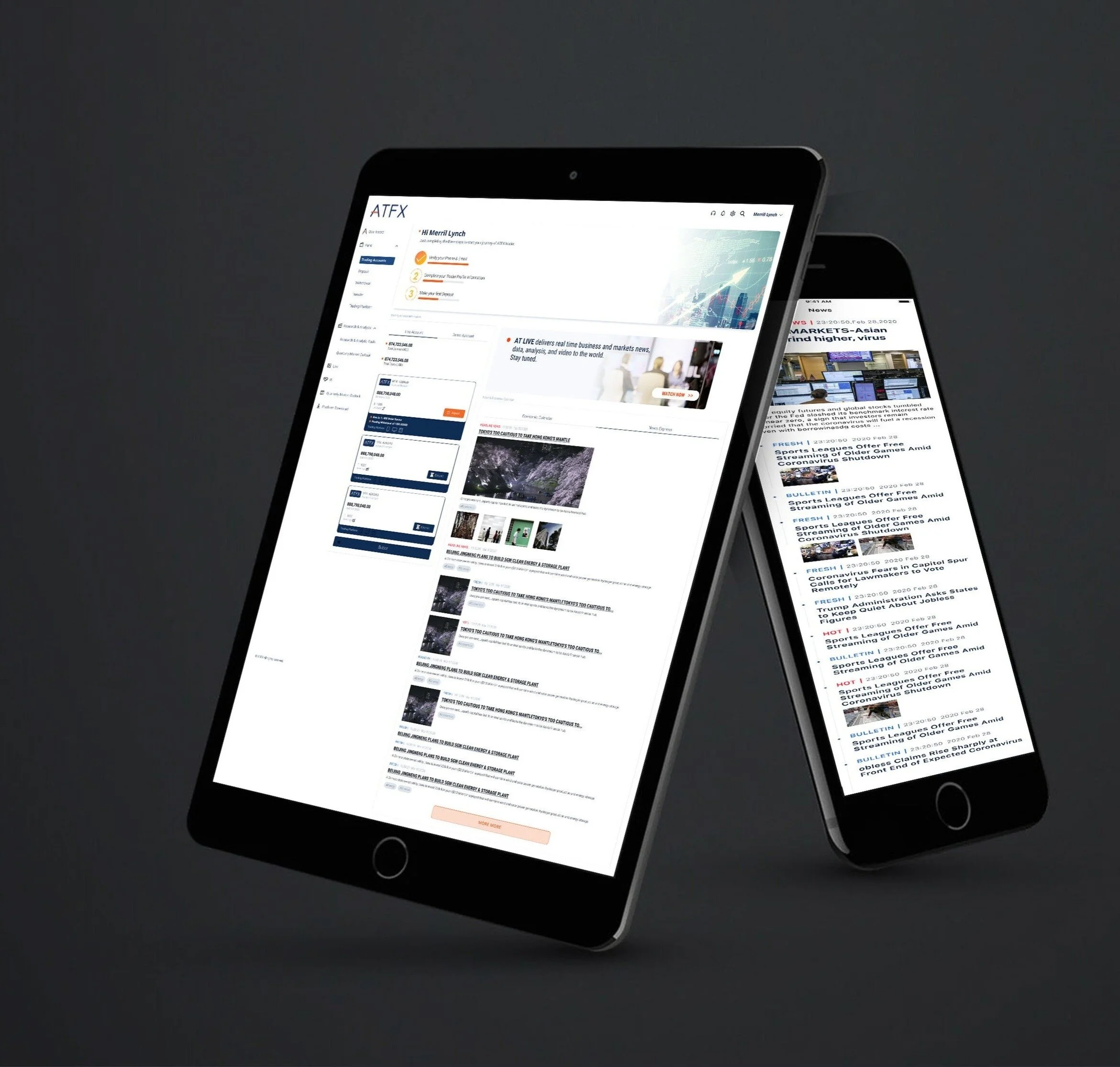 Responsive Forex System Design