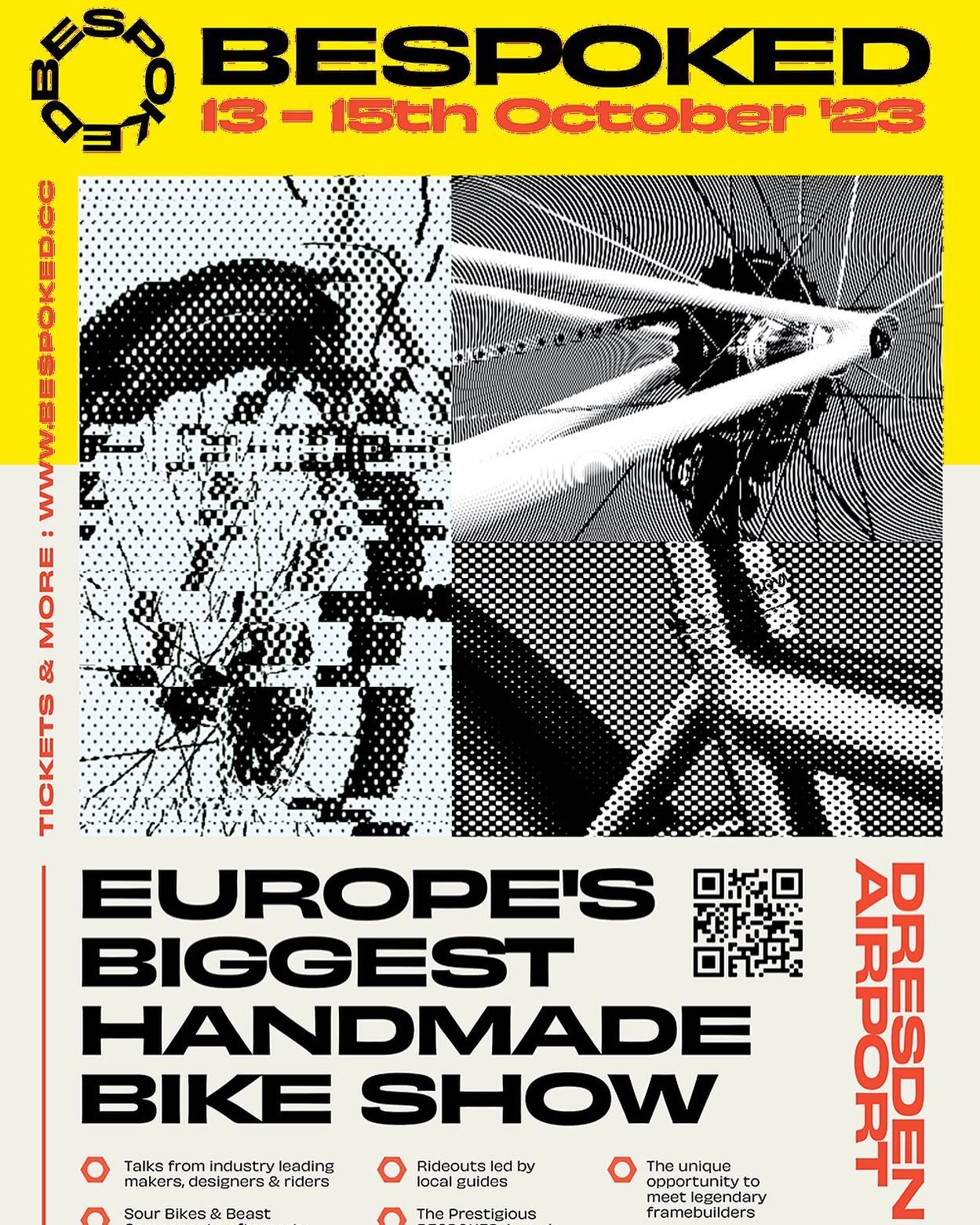 En ce moment sur la route pour @bespoked.cc le salon europ&eacute;en du v&eacute;lo artisanal qui se d&eacute;roulera ce week-end (13 au 15 Octobre 2023) et dans lequel j&rsquo;expose au c&ocirc;t&eacute; de @tangente_atelier et de ses cr&eacute;atio