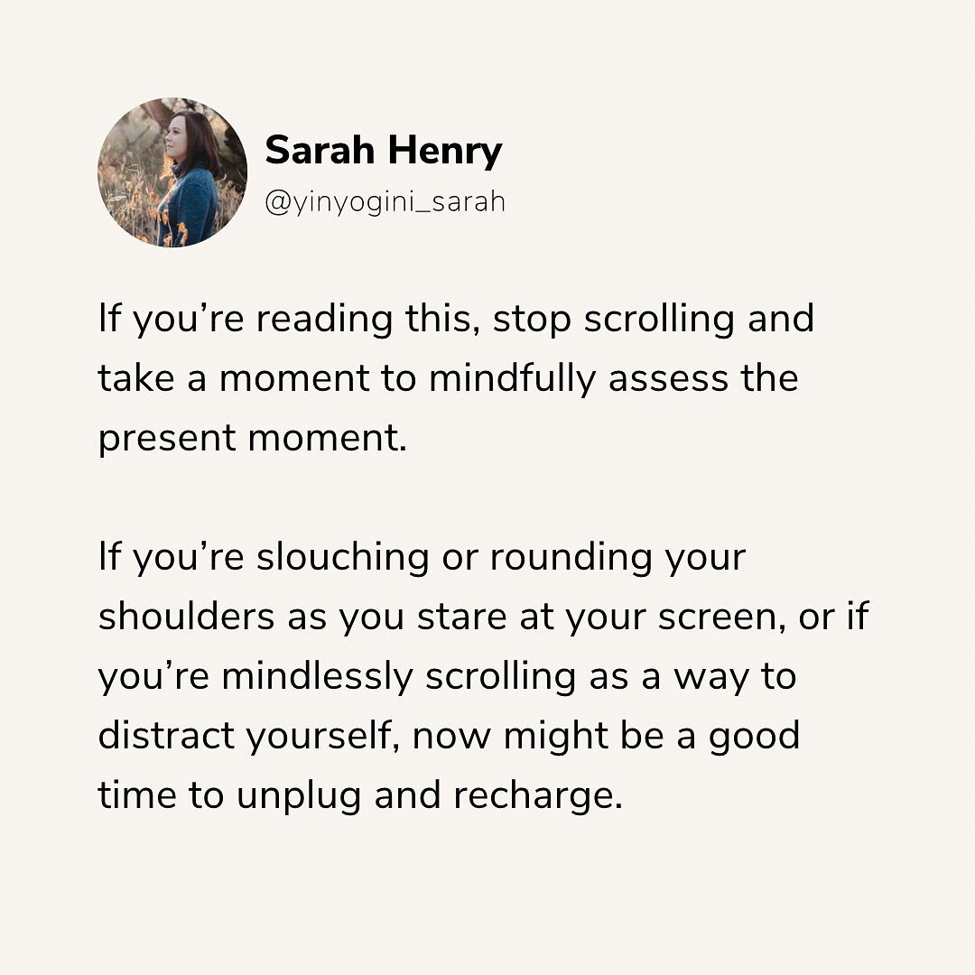 Spending time on social media *can* serve as a nice escape&hellip;

&hellip;but it can also serve as a significant source of stress and overwhelm if left unchecked 🤳🏻.

On top of negatively impacting our mental health, excessive time spent on socia