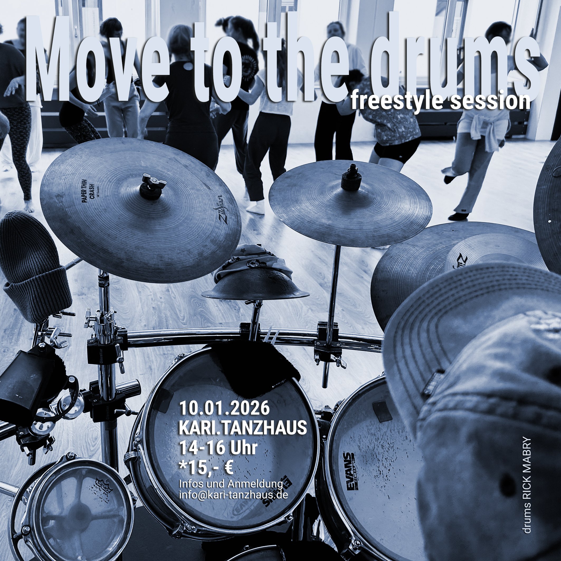 Move to the drums