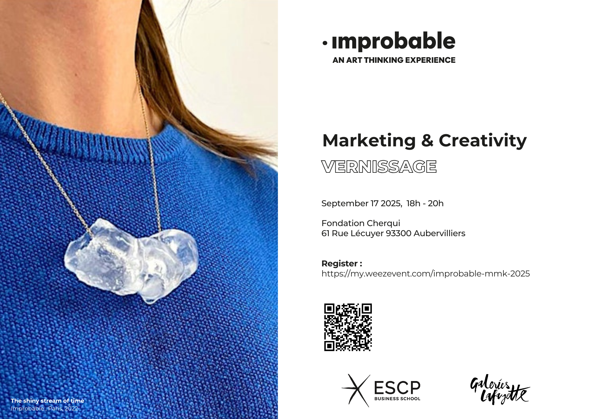 Vernissage Improbable Marketing & creativity