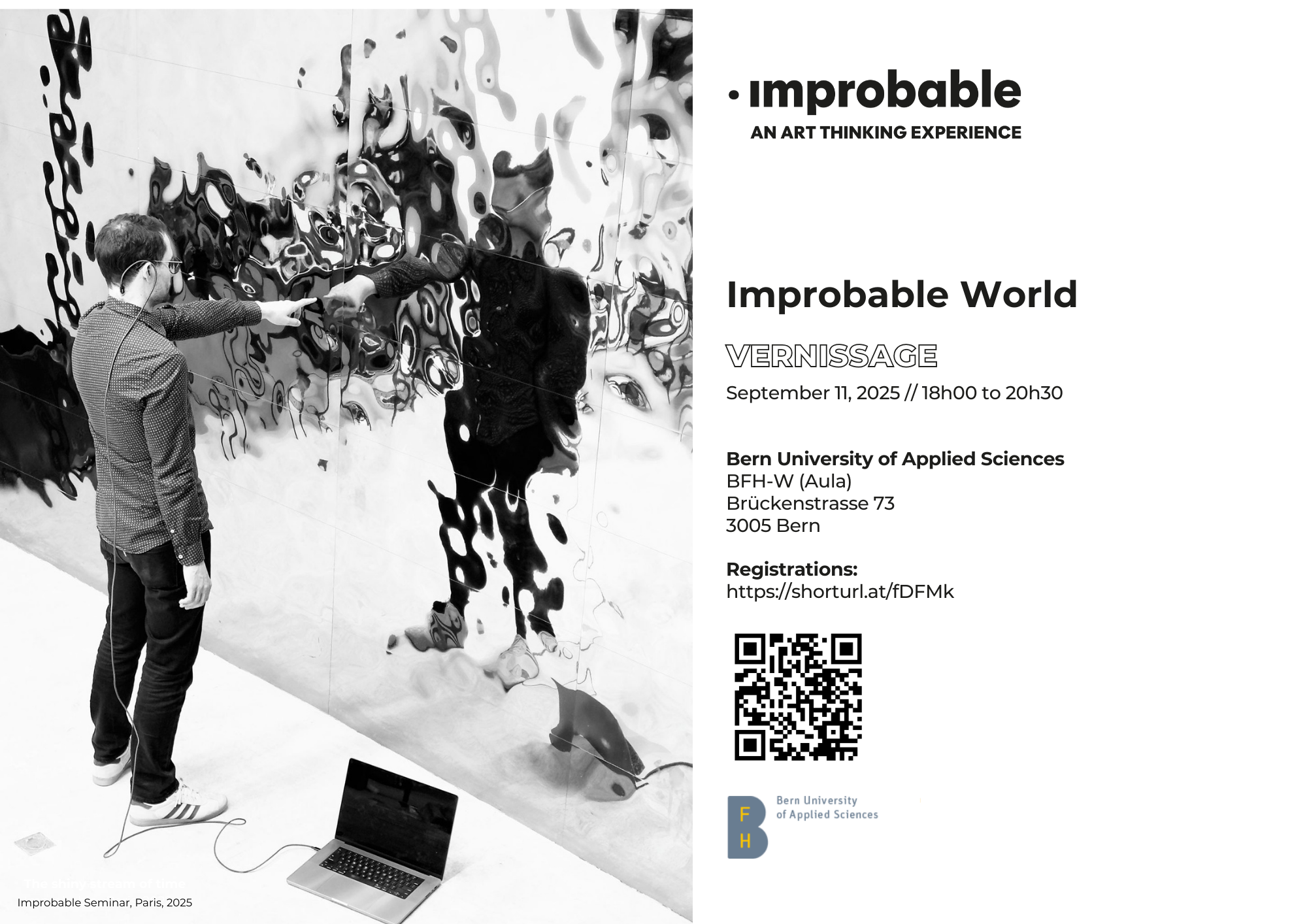 VERNISSAGE IMPROBABLE world BERN