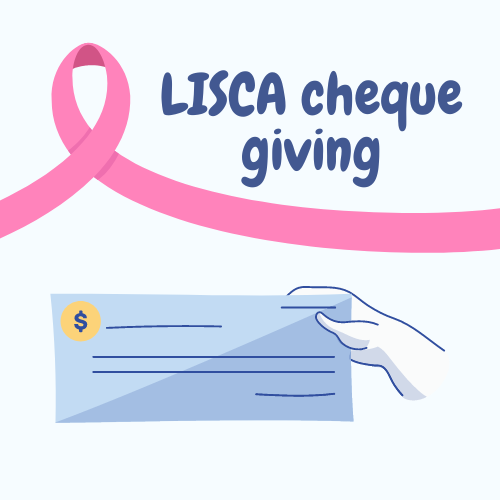 LISCA Cheque Giving
