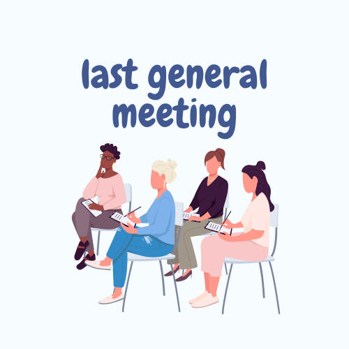 DWG General Meeting