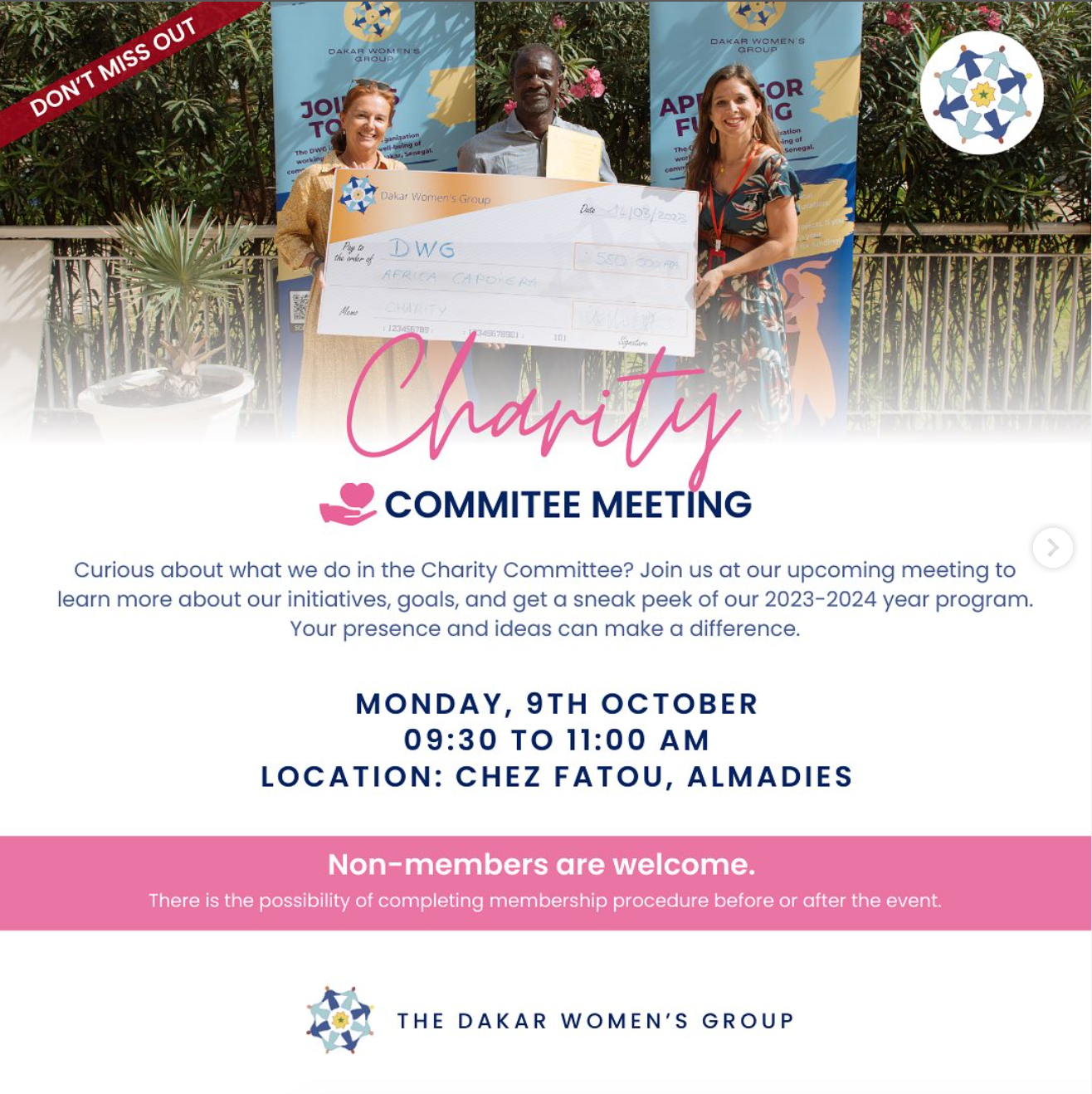 Charity Committee Meeting