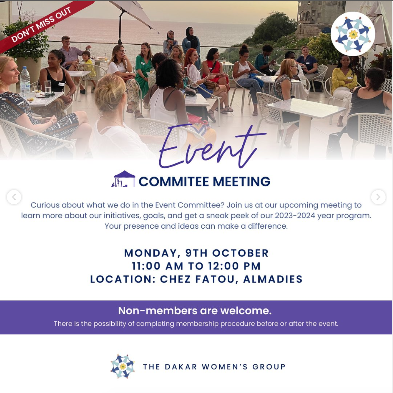 Event Committee Meeting