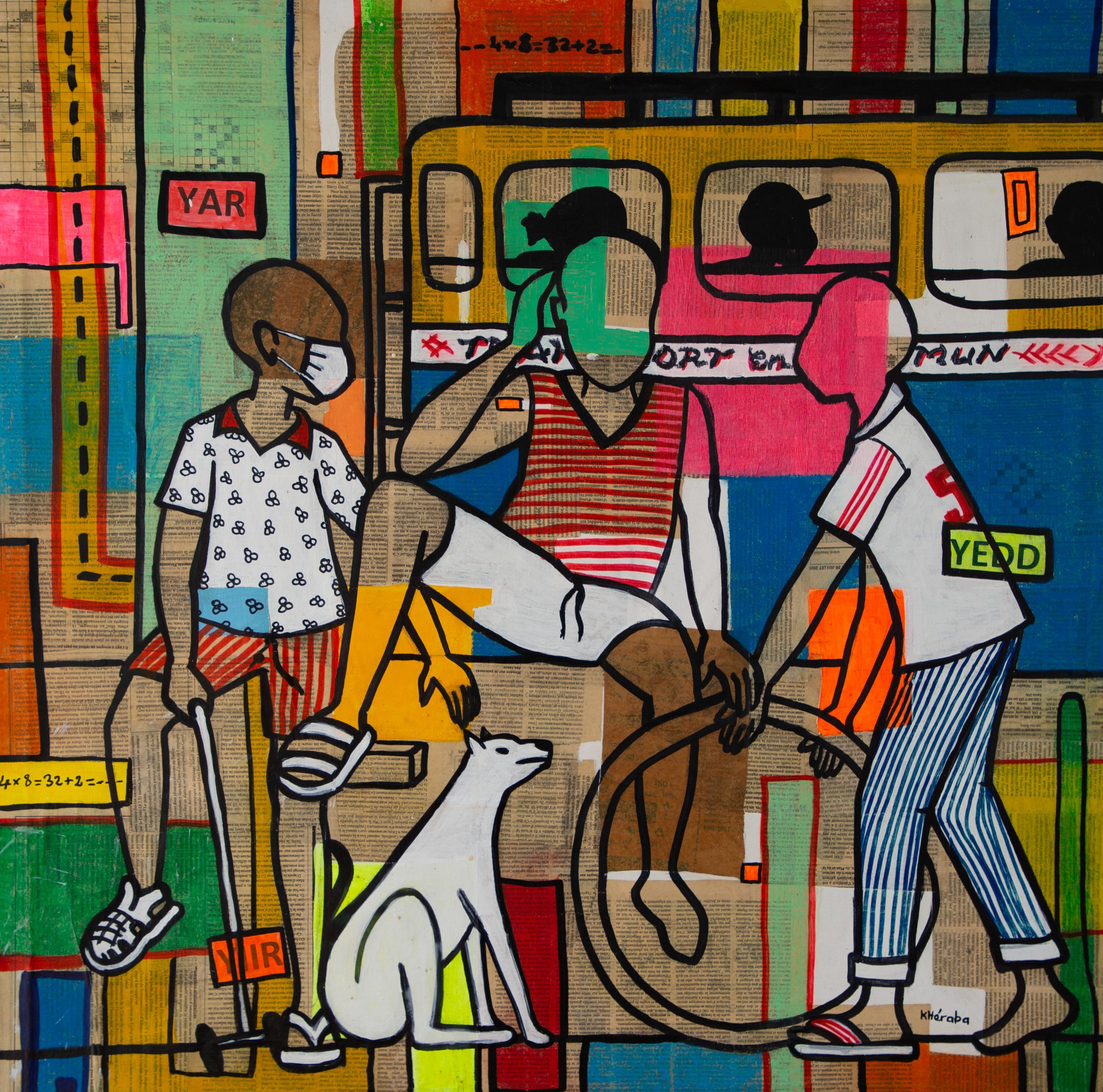 21E Kheraba Traorè, Dans la rue