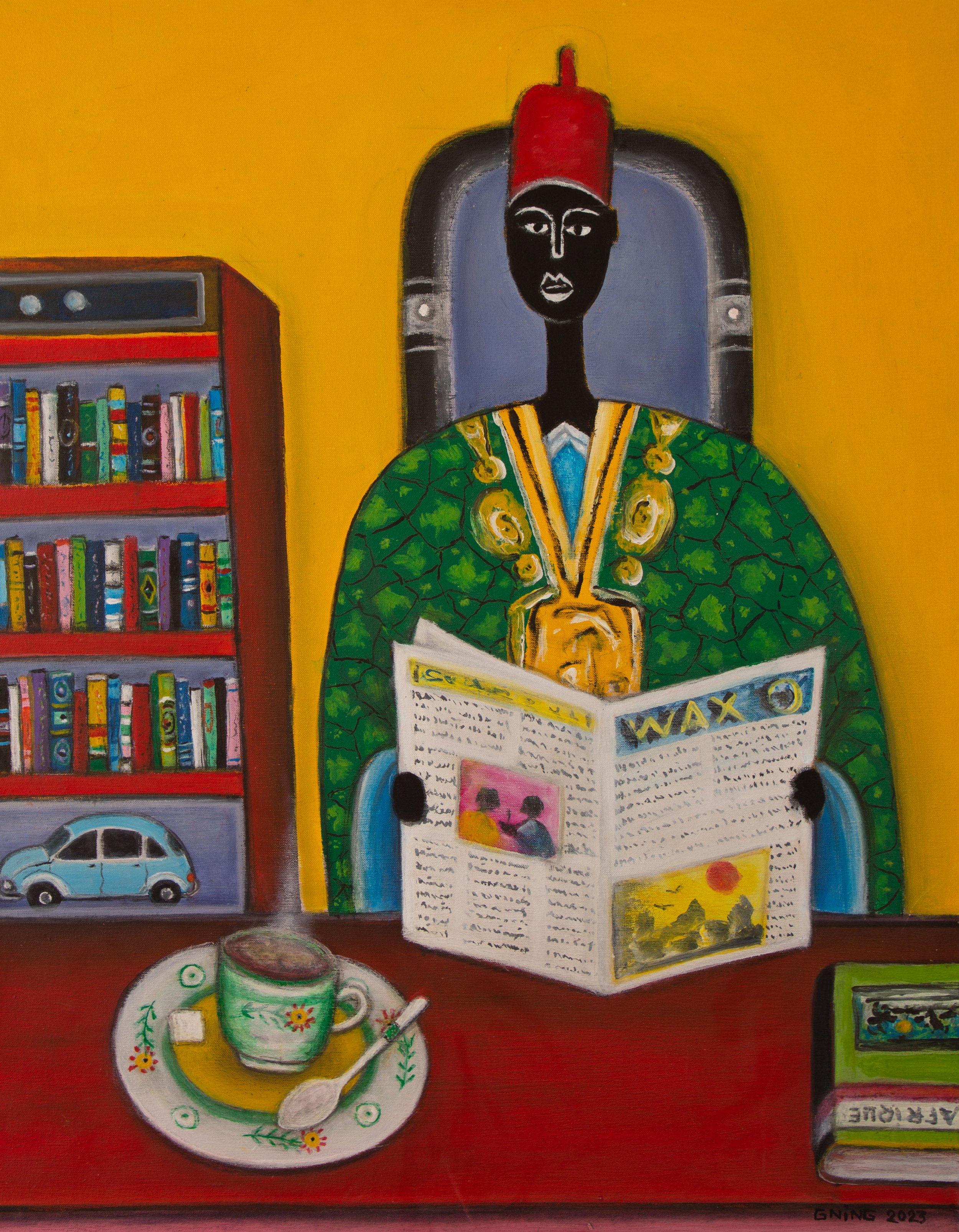 05E Assane Gning, Pause café