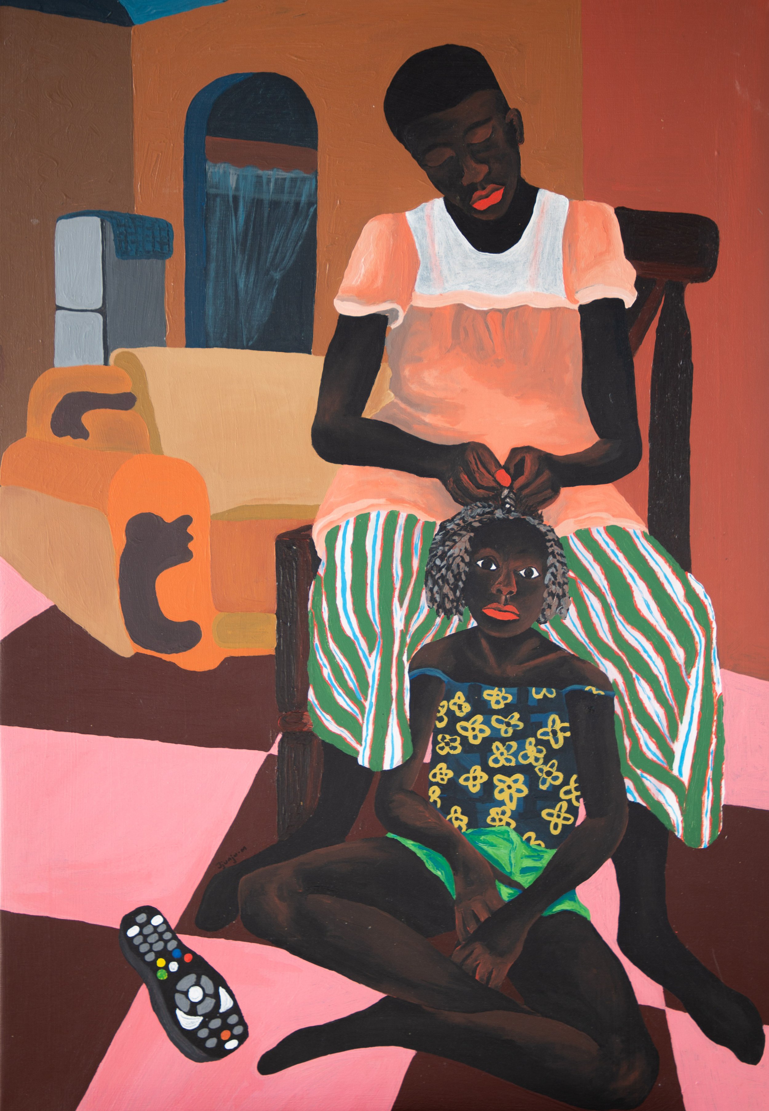 30C Martin Jjunju, Hair Plaiting