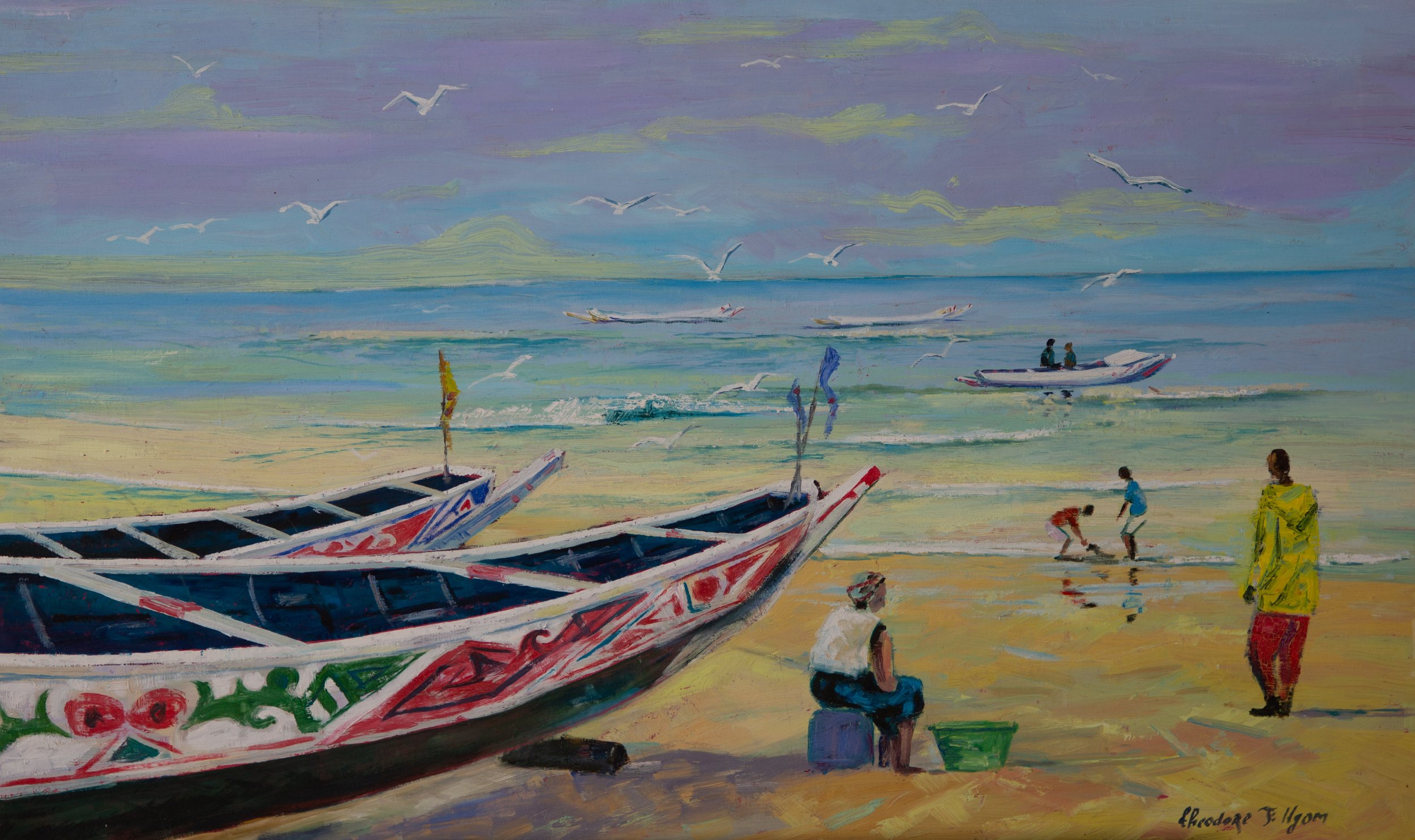 41D Theo Ngom, L'attente 2