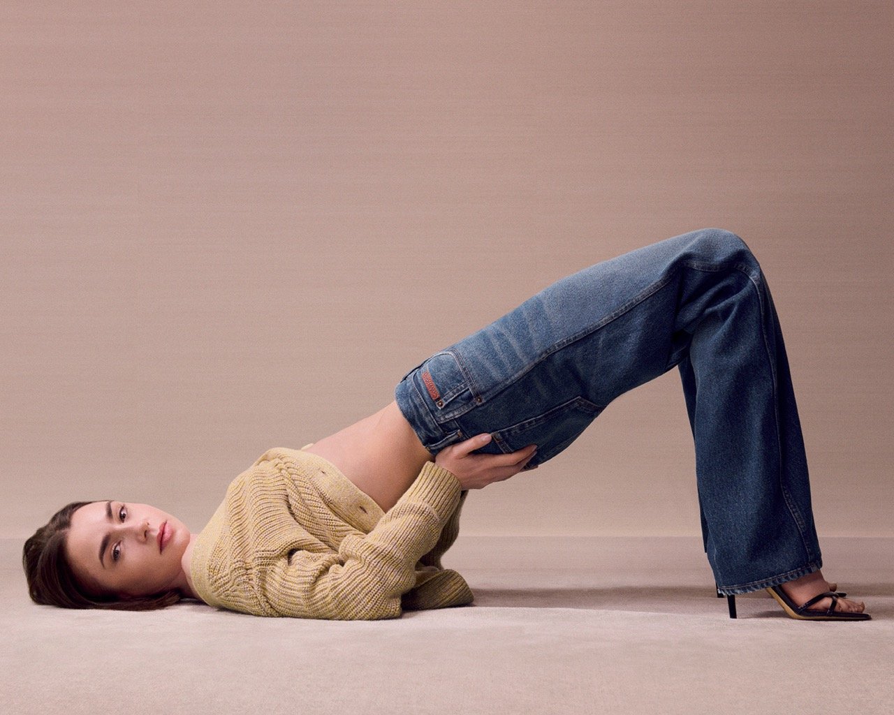 Lily Collins Fronts Calvin Klein Spring 2025