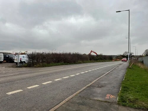 Access works to Yardley Road