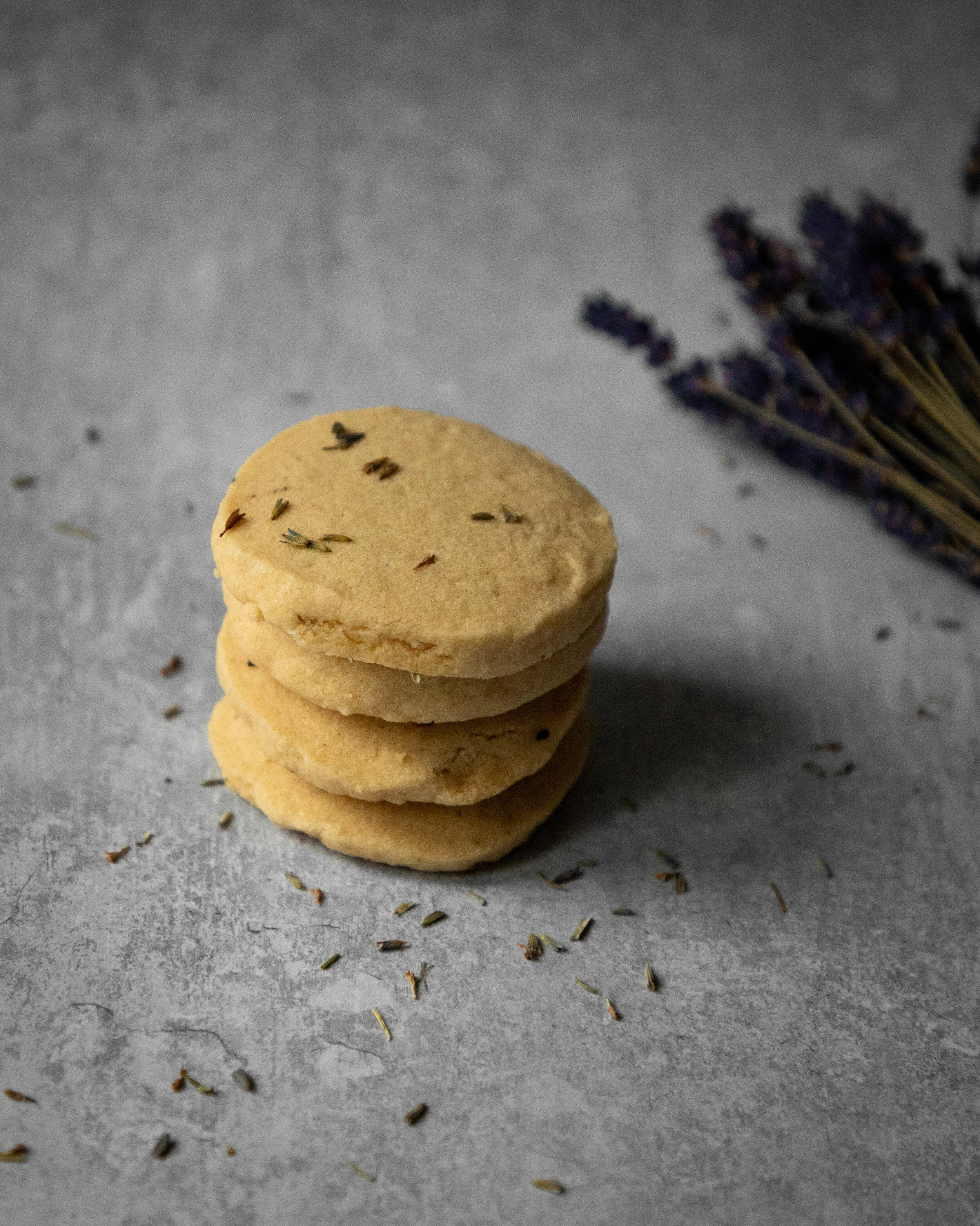 Lavender Shortbread