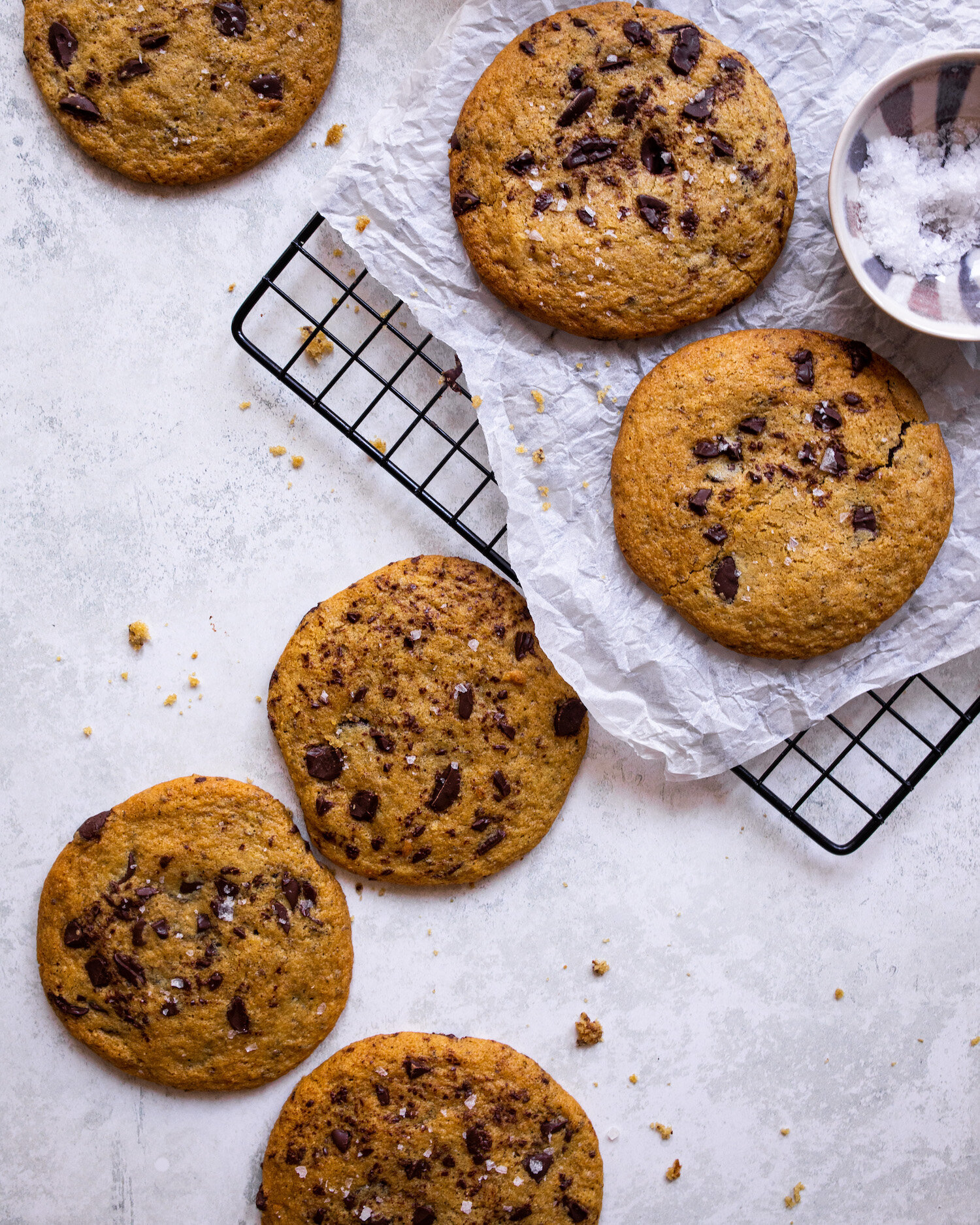 Vegan Chocolate Chip Cookies