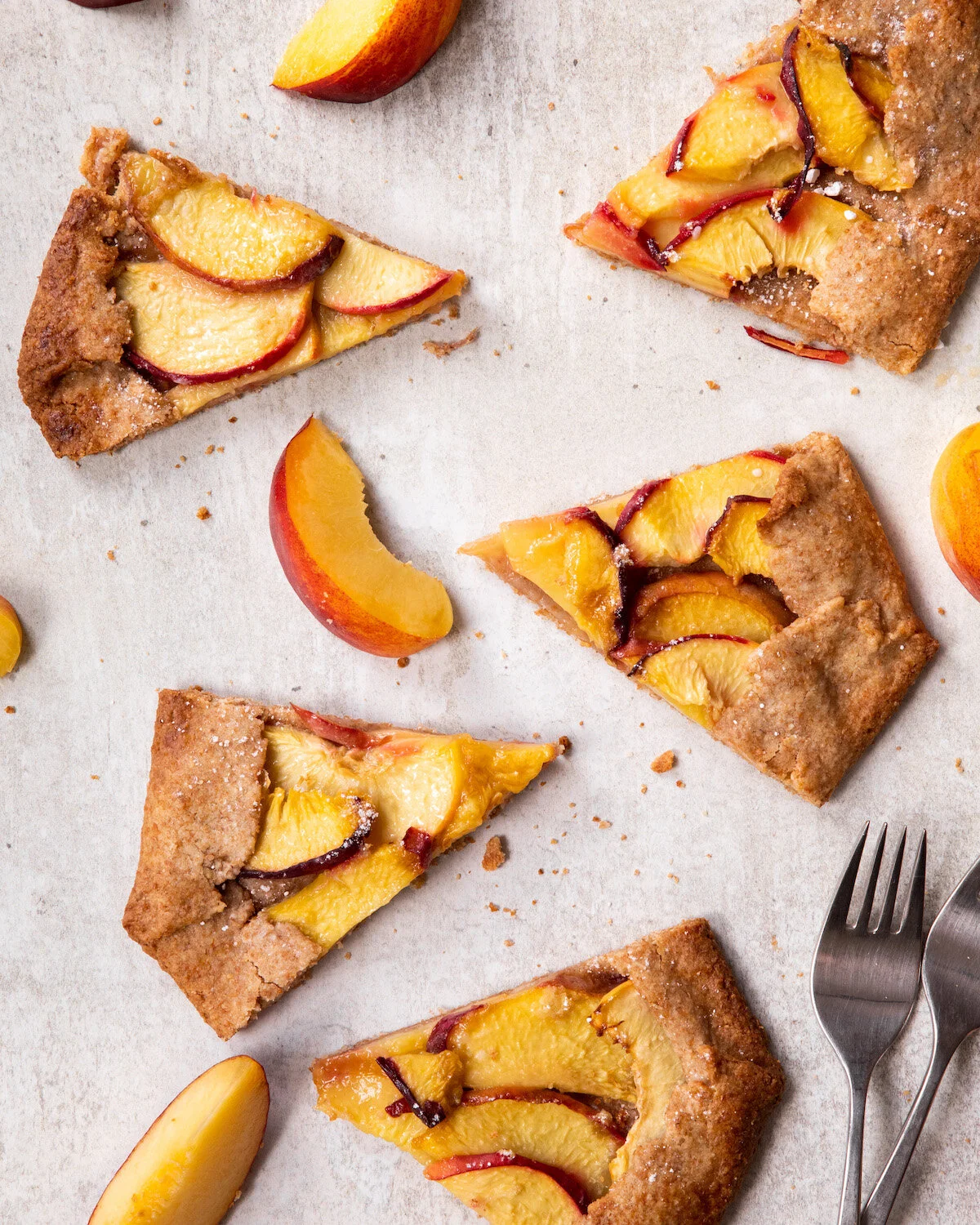 Vegan Peach Galette