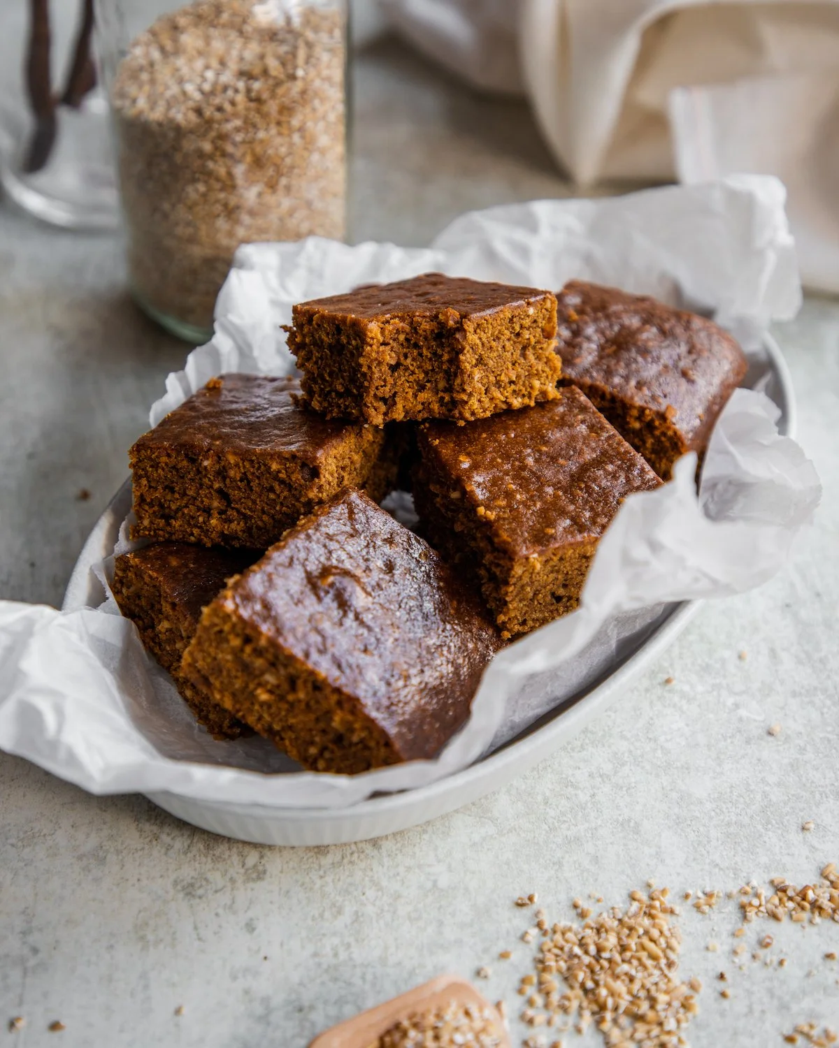 Vegan Parkin (Sticky ginger Cake)