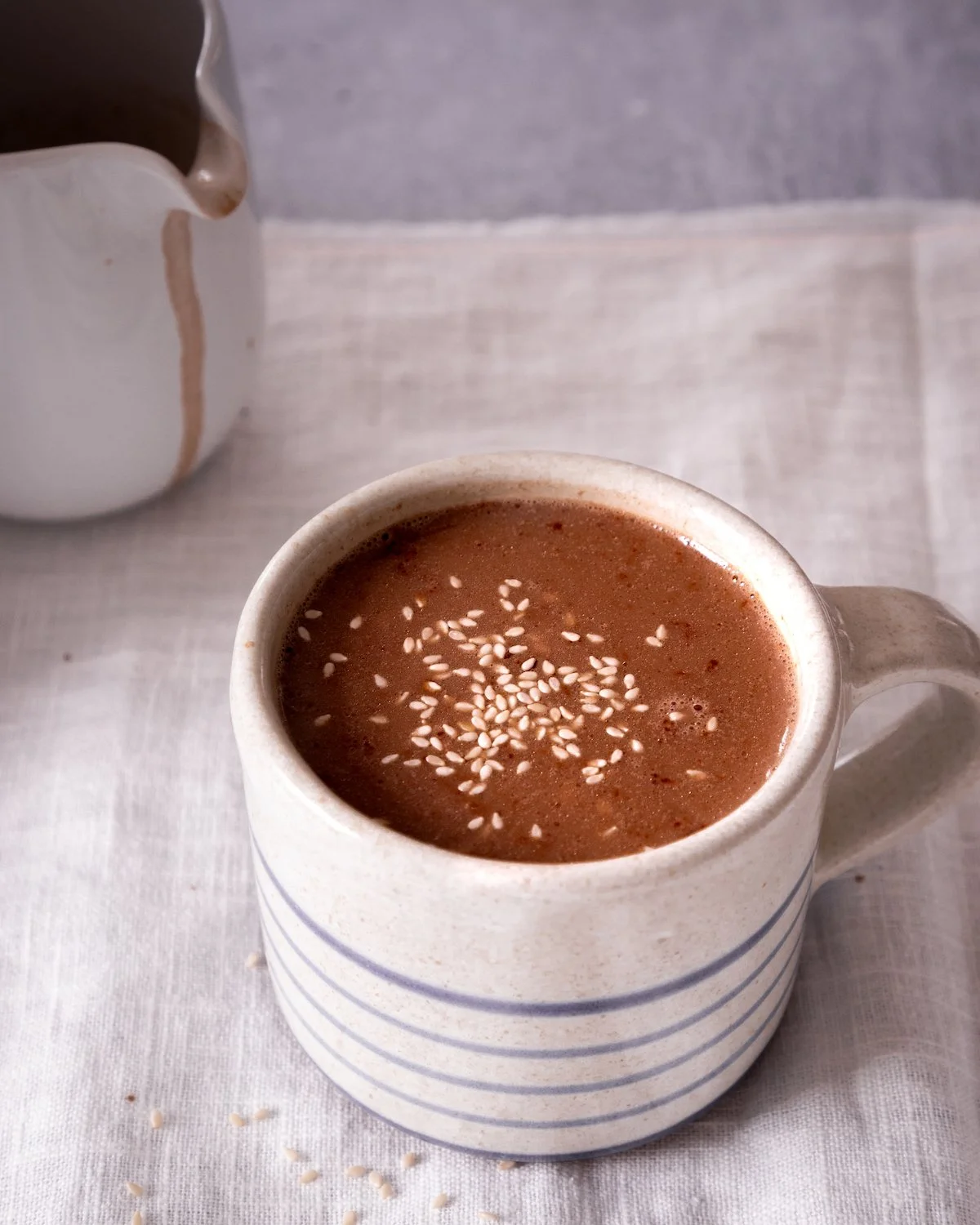 Hot Chocolate with Tahini