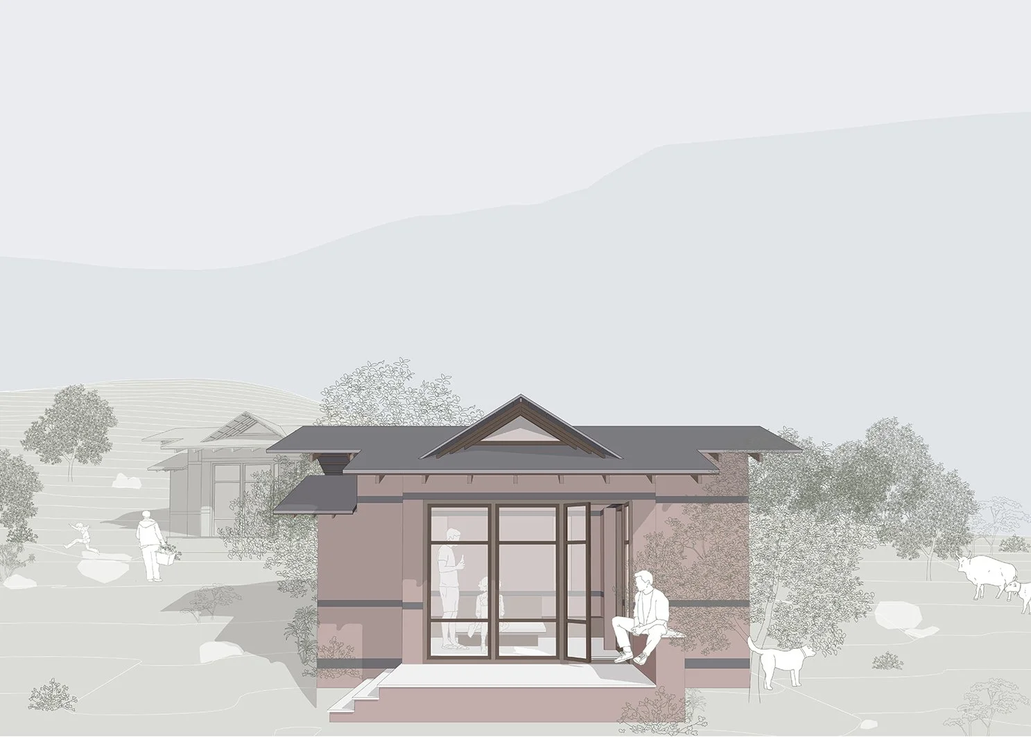 homestay, makkumath, uttrakhand — www.windowstovernacular.com