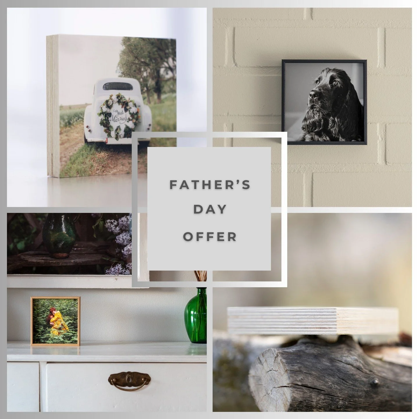 Father’s Day is approaching!� Order a high-quality, stylish, and durable photo panel for your dad, granddad, or another important father figure — featuring a shared memory, a cheerful autumn landscape, the family pet, or grandchildren.
