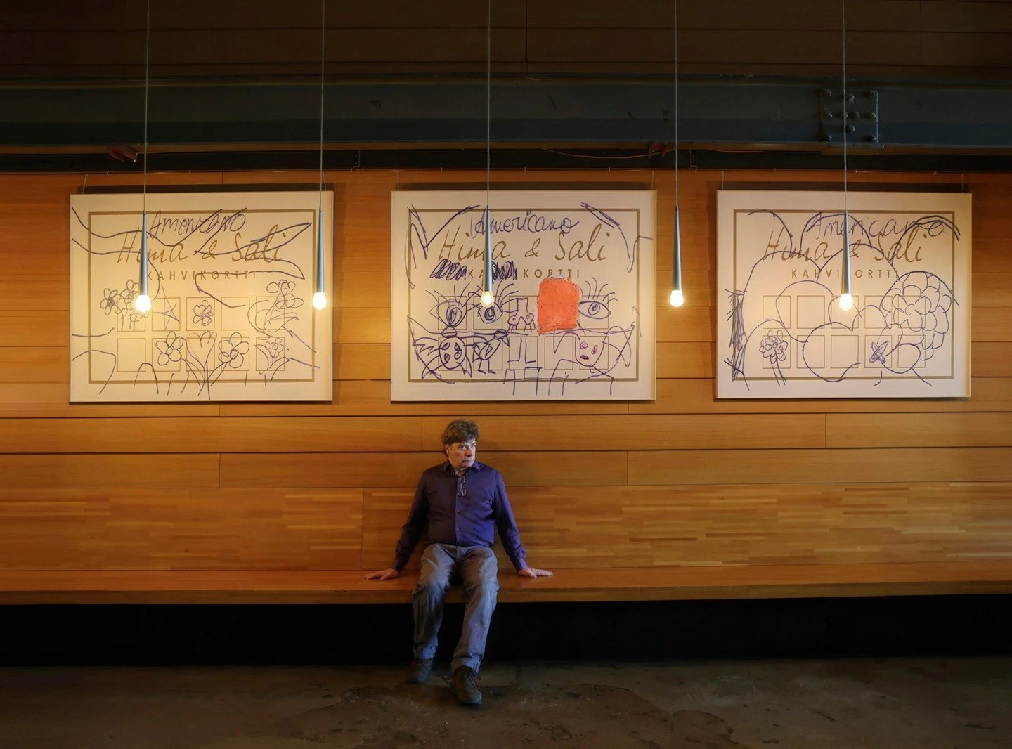 Works for the exhibition Kahvikorttipuu⁠
⁠
~ Dan Palmgren, 2026 ~⁠
⁠
1 April &ndash; 30 April 2026⁠
Hima &amp; Sali / Cable Factory⁠
⁠
Works by Dan Palmgren⁠
⁠
Palmgren has created drawings on Hima &amp; Sali&rsquo;s coffee cards over several years. 