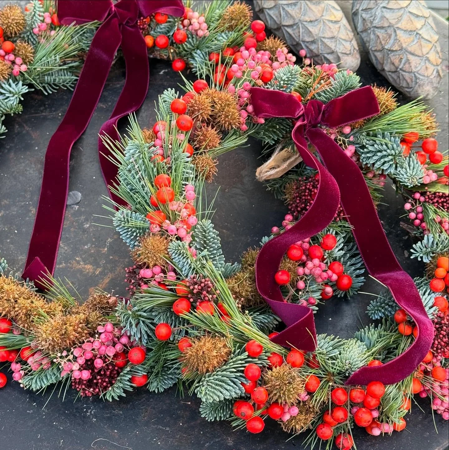 #kranz #advent #winterkranz #floristshop #zug #oberwilbeizug #d&eacute;coration  #homestyle