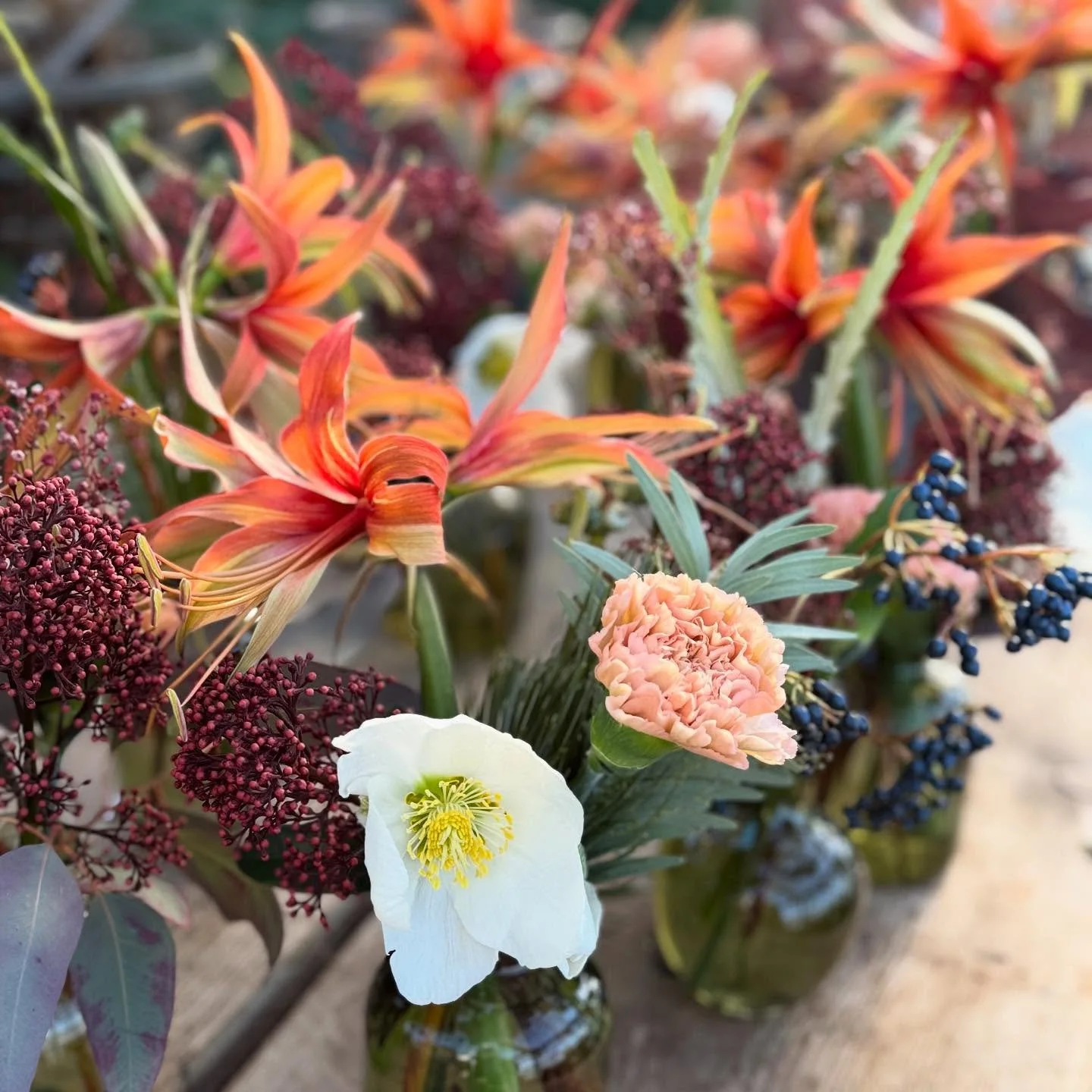 Blumen f&uuml;r den Wintergeburtstag🥳

#decoration #winterblumen #amaryllis #zug #oberwilbeizug #tischblumen #florist