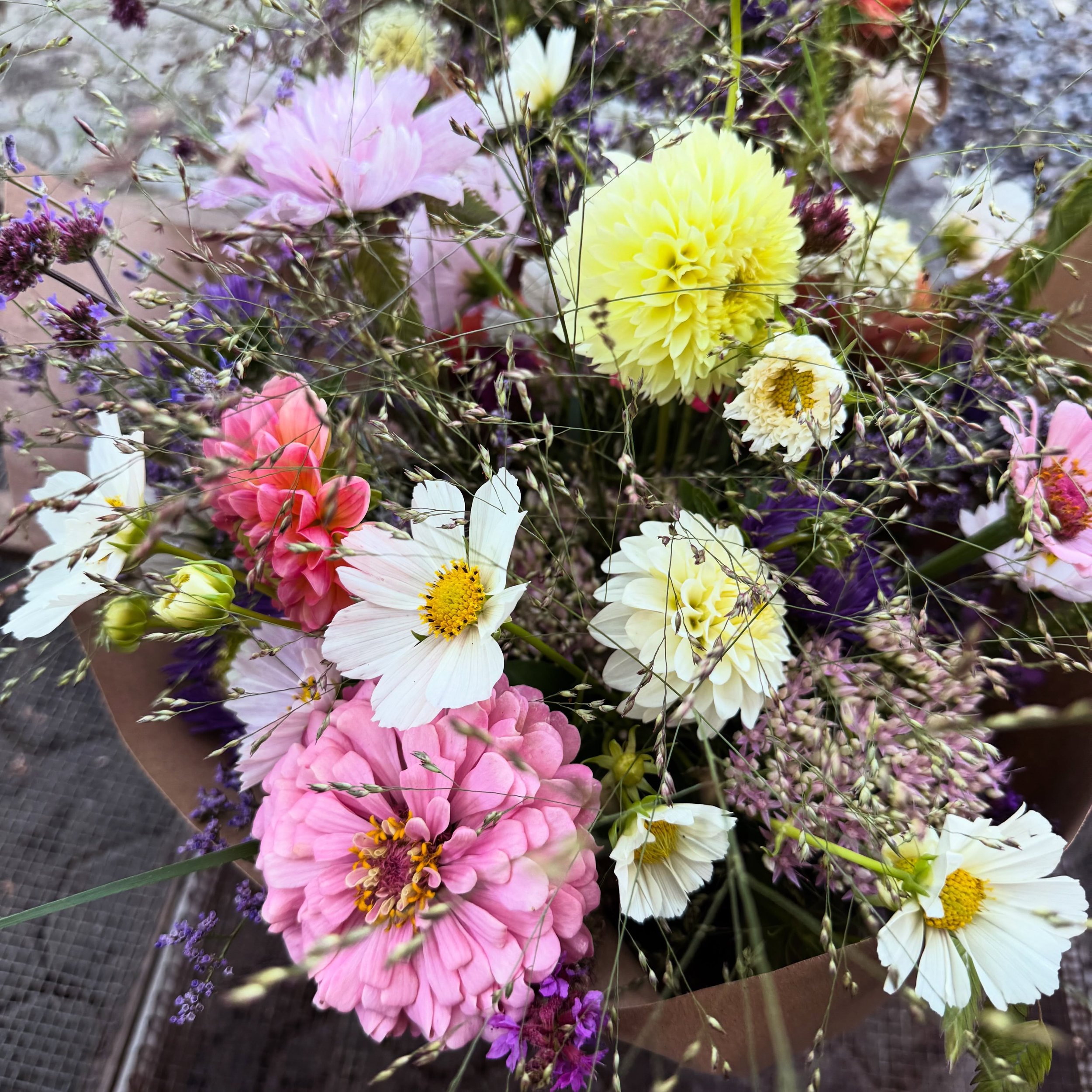 Die Dahlien kommen - nein nein, der Herbst noch lange nicht😜

#blumen #flowerbouquet #august #garten #florist