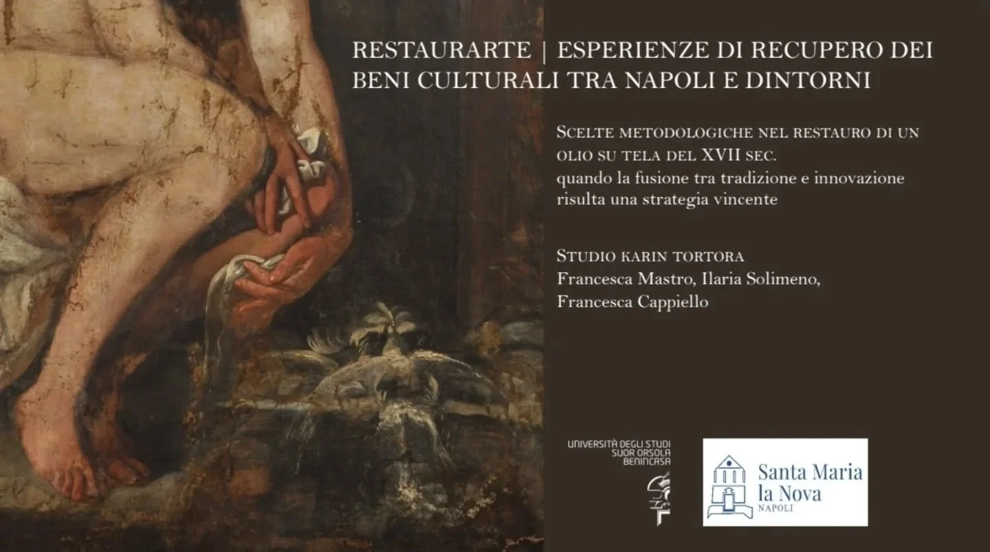 26 febbraio 2026 Complesso di Santa Maria La Nova, Napoli - RESTAURARTE - convegno scientifico Esperienze di recupero dei Beni Culturali tra Napoli e dintorni
#unisob
#santamarialanova 
#studiokarintortora 
@studiokarintortora