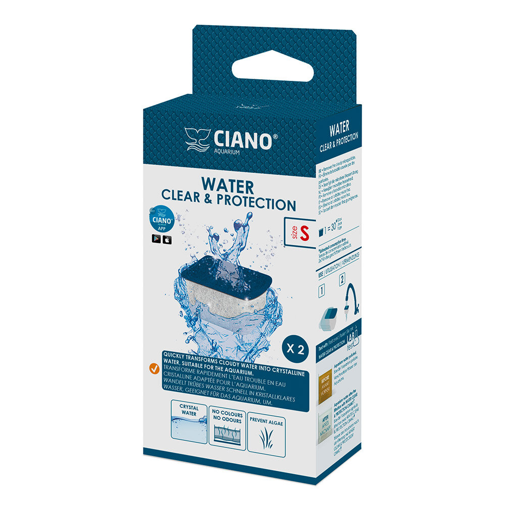 Ciano Water Clear & Protection Cartridge S CF20/CF40 — Clarity Aquatics -  Premium Aquatics Goods and Services