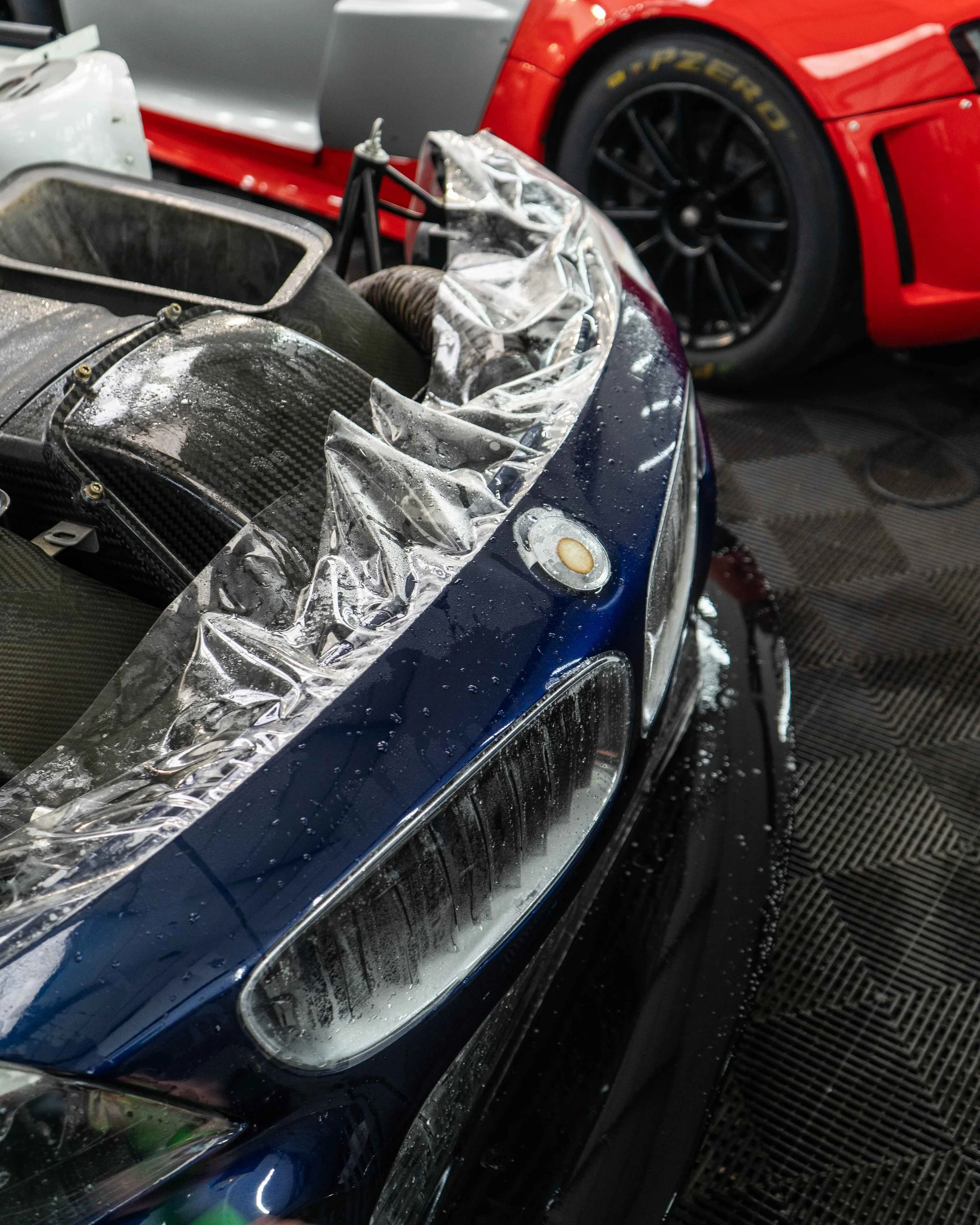 BMW Z4 GT3 Endless Racing Livery wrap and clear paint protection film