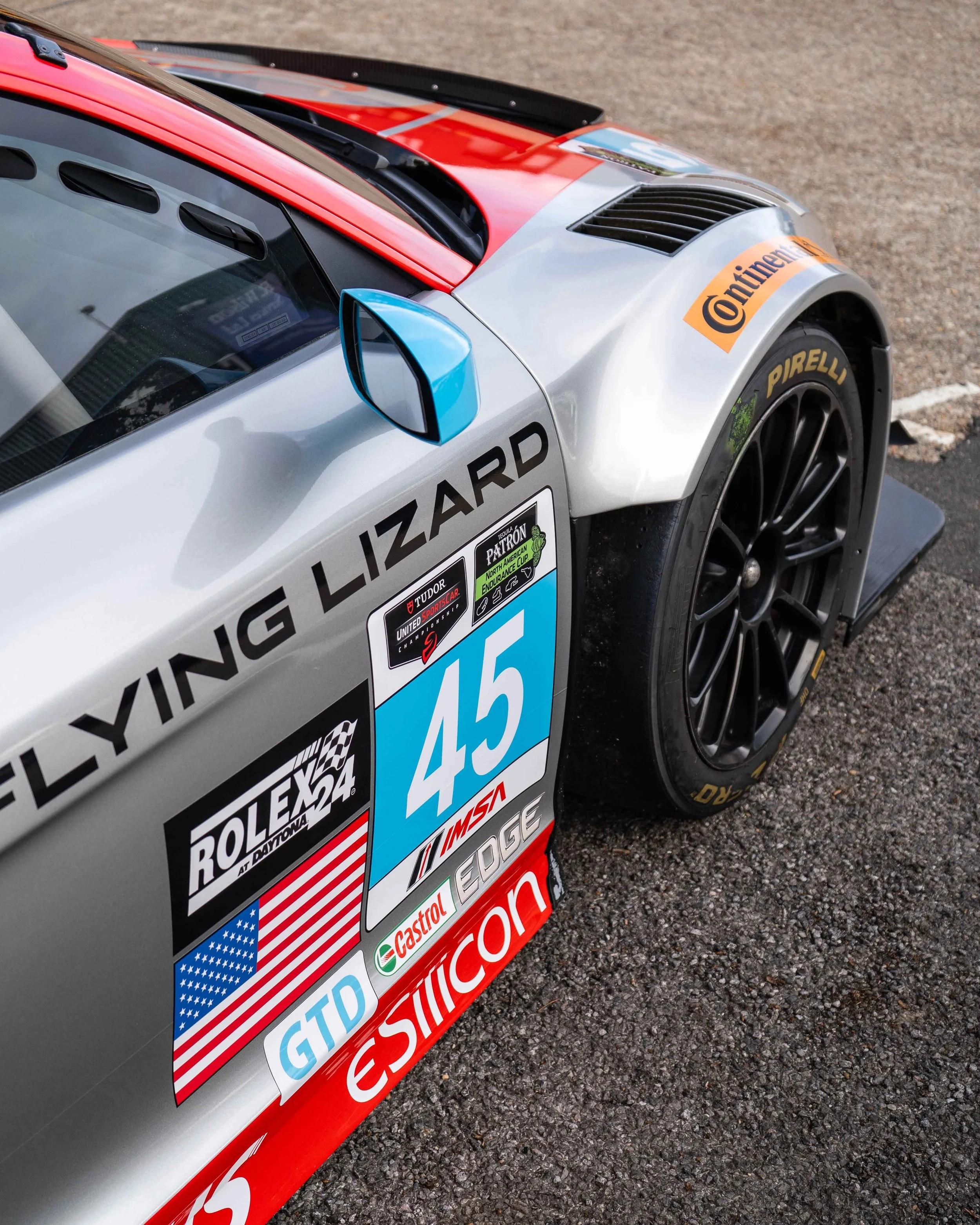 Audi R8 LMS Flying Lizard Racing Livery and Wrap