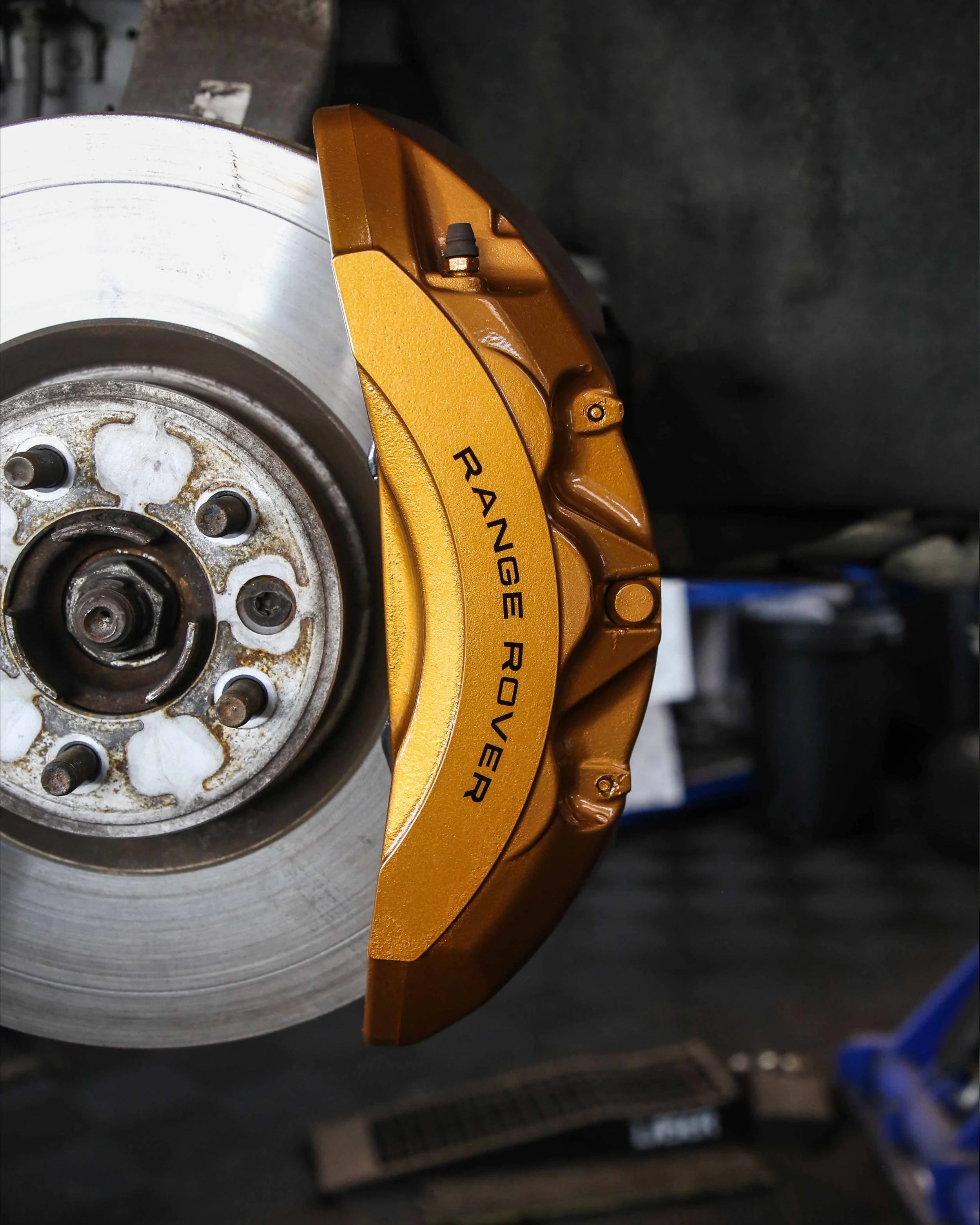 range rover sport brake caliper painting