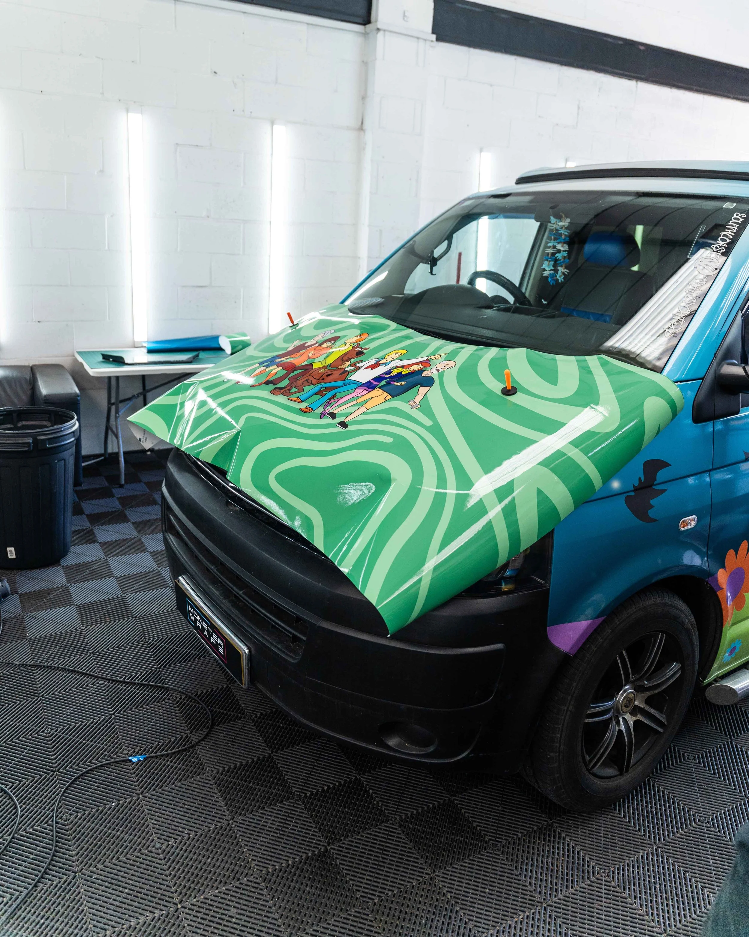 VW T5.1 LWB - Scooby Doo Bonnet Wrap - 7.jpg