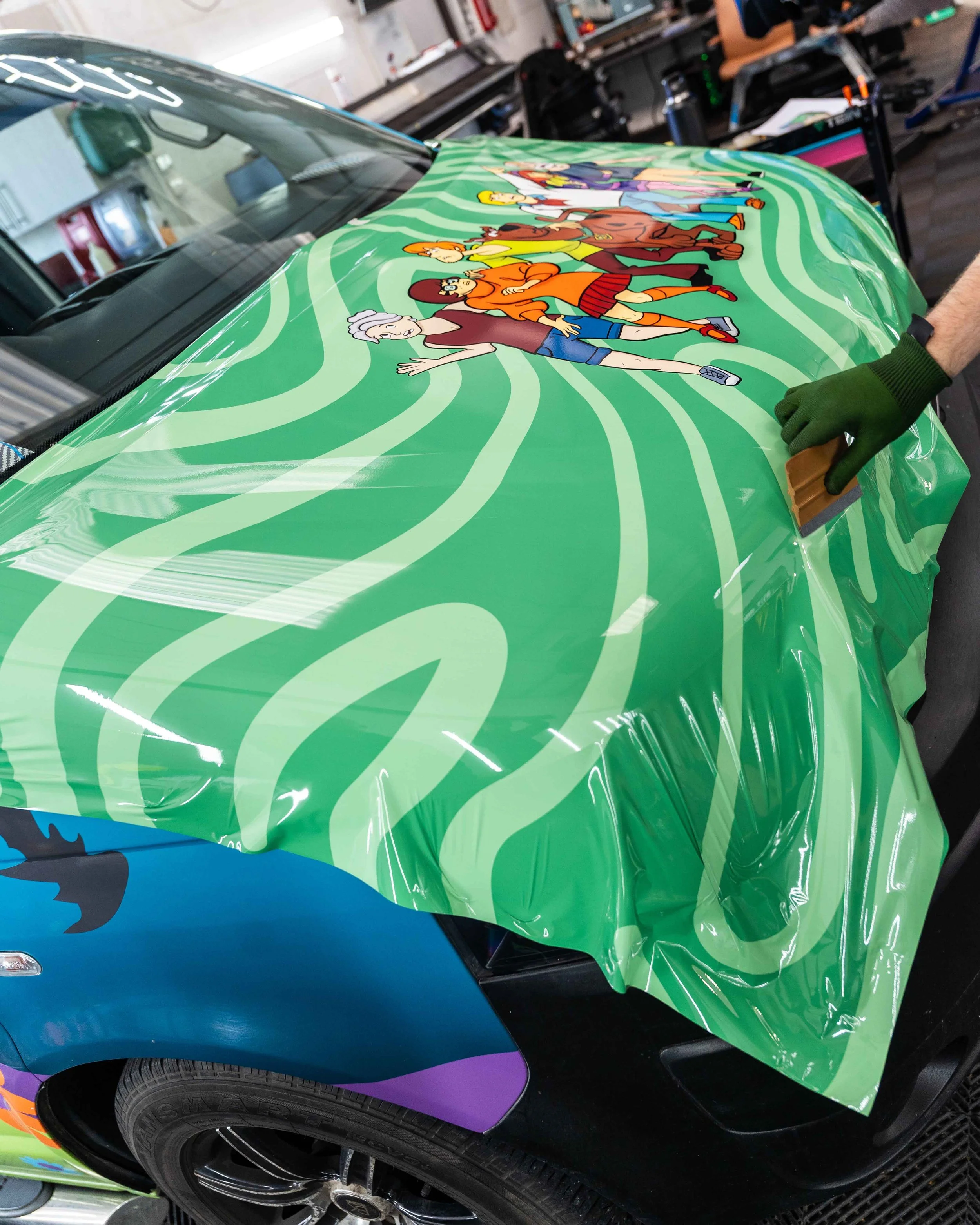 VW T5.1 LWB - Scooby Doo Bonnet Wrap - 8.jpg
