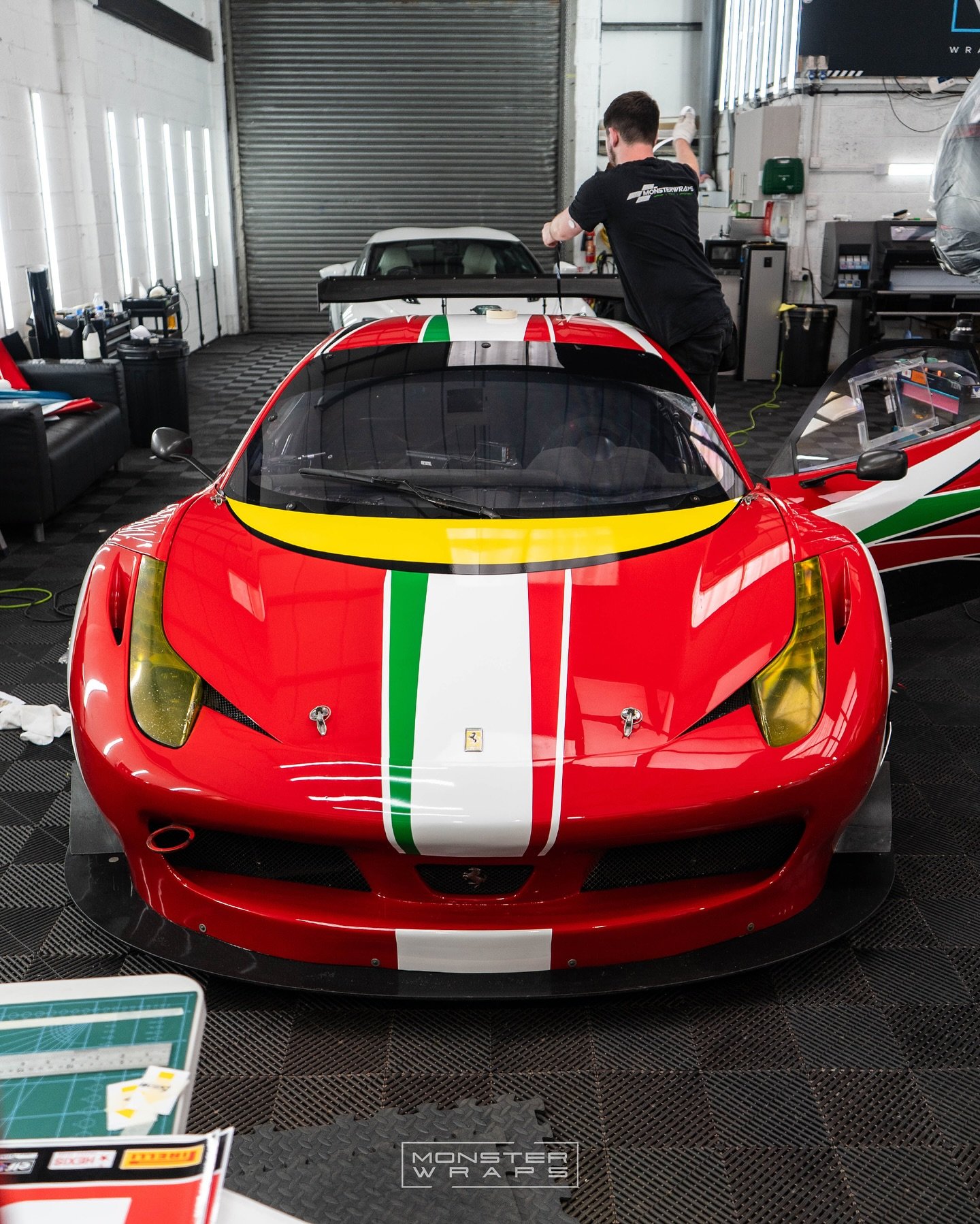 You saw the teaser 👀&hellip; NOW here&rsquo;s the full transformation of this Ferrari 458 Italia GT3 race car 🥵👊🤯

Out of all the race cars that we have completed over the last couple of years - it is great to add another Ferrari to the collectio