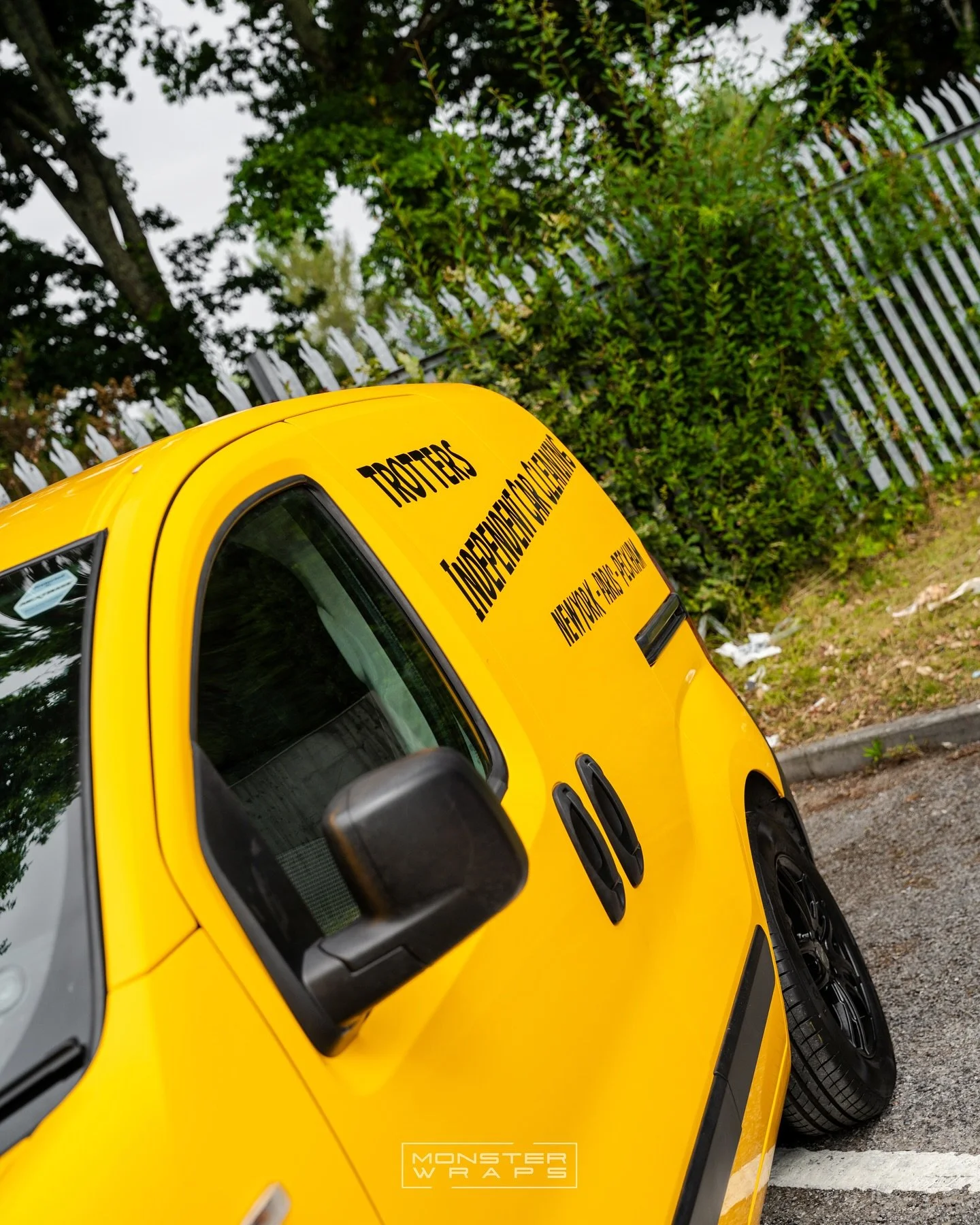 💛✨ We have gave this little Citro&euml;n Nemo a full glow up! Wrapped head to toe in @3mfilmsuk 2080 Gloss Bright Yellow 🤩 &amp; finished off with graphics inspired by the Trotters Independent Traders Van! 📺💪😆

Only Fools &amp; Horsed vibes 👉 j