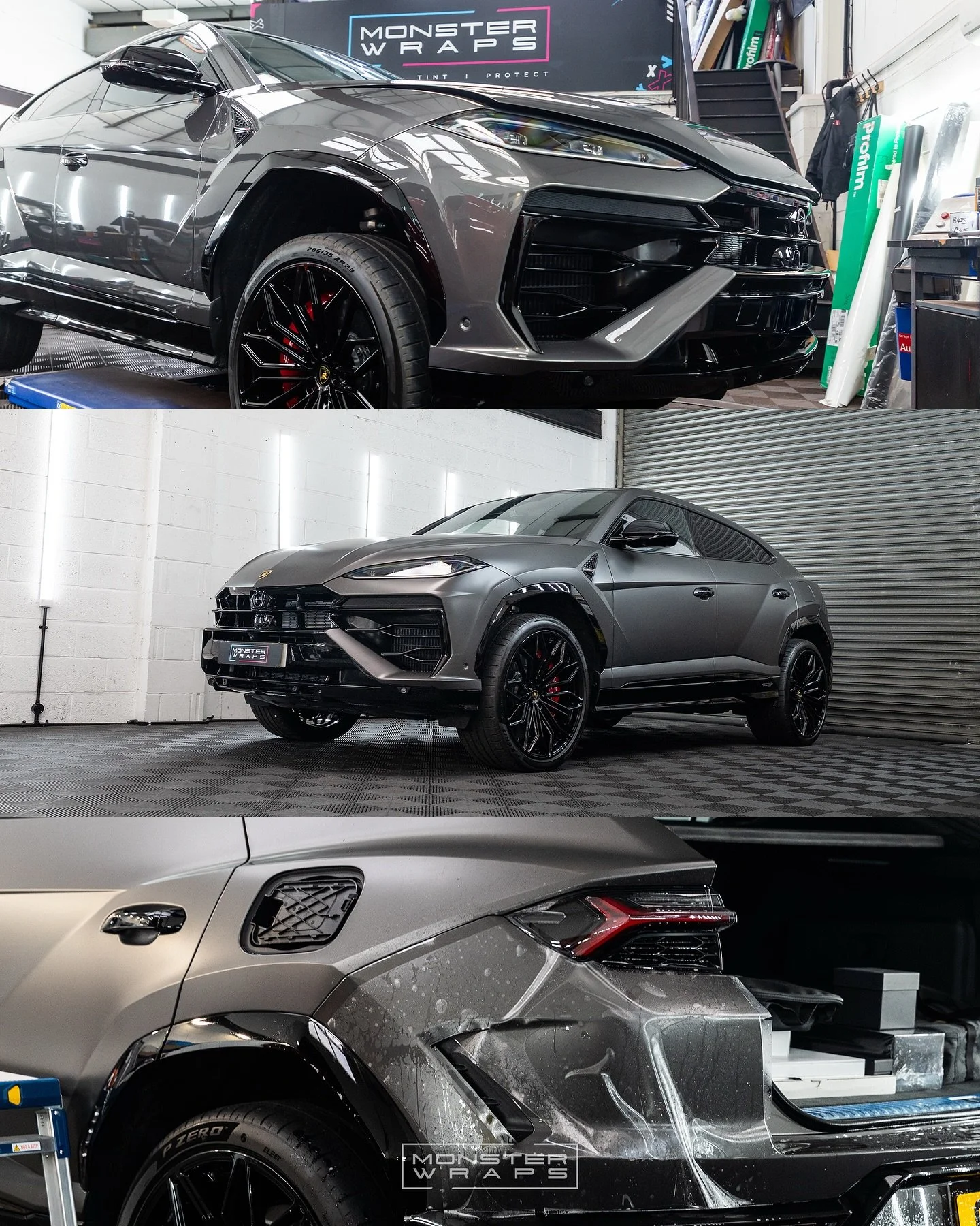 Spicing up this brand new Lamborghini Urus with a Full Satin PPF Converison! 😮&zwj;💨💪 #lamborghiniurus 

-
Get in touch today to learn more about the great benefits of PPF &amp; ceramic window tinting 🤛

📧 sales@monsterwraps.co.uk
☎️ +44 (0) 238