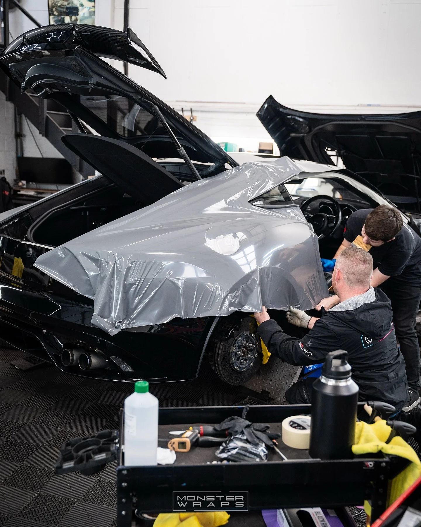 From start to finish, we changed up the colour on the F Type SVR with a full wrap in High Gloss Nardo Grey! ๐ฉถ๐ฉถ
-
Get in touch today to learn more about the endless amount of options which we can achieve for your pride and joy! ๐
๐ง sales@monster