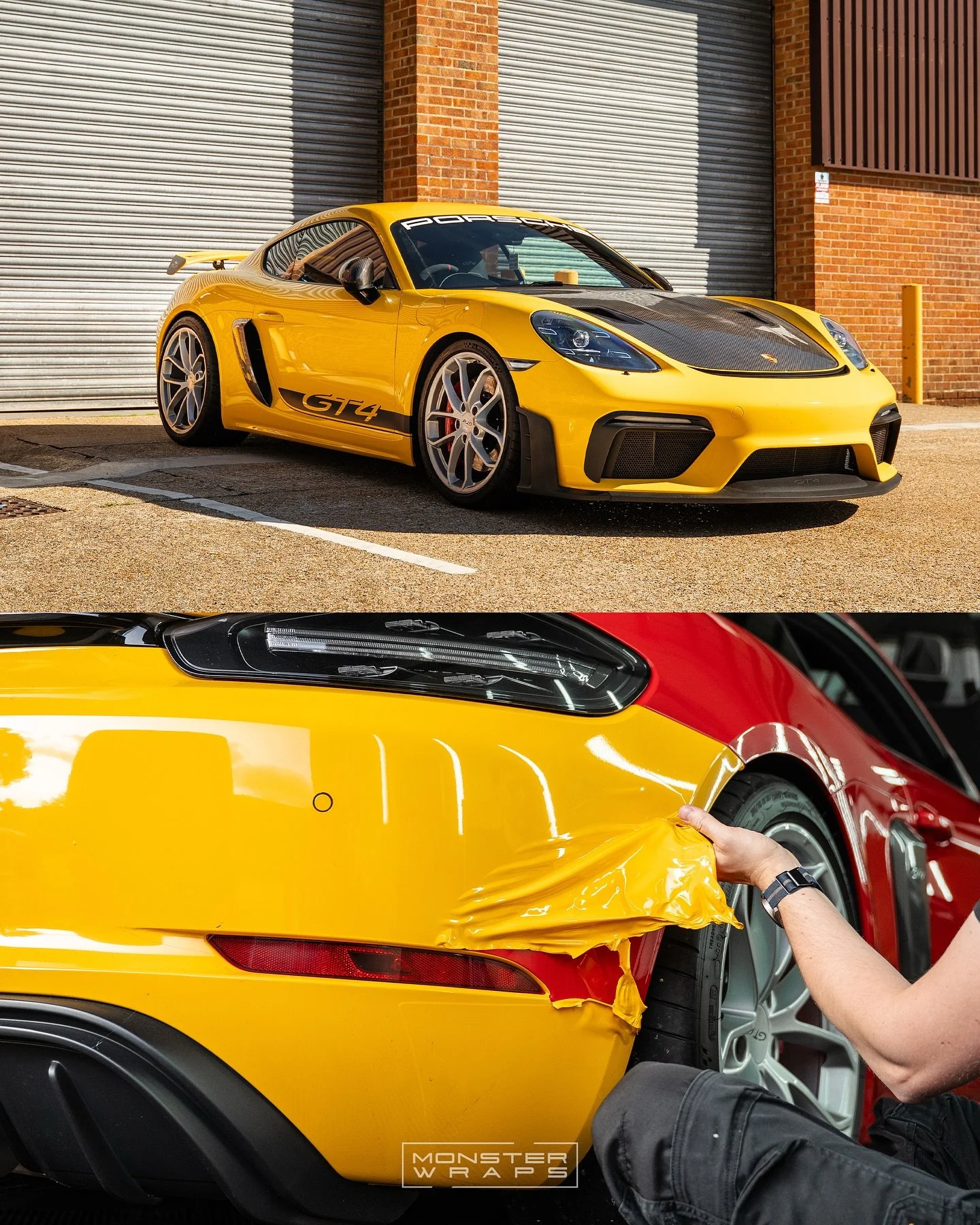 Taking @noorjosef GT4 Cayman back to Red! โค๏ธโจ 
The yellow looked good, but we much prefer the red anyways ๐คญ๐ Thanks again Noor for trusting us with this ๐ 
-
Do you have a similar project that needs seeing too? Just get in touch and we will be h