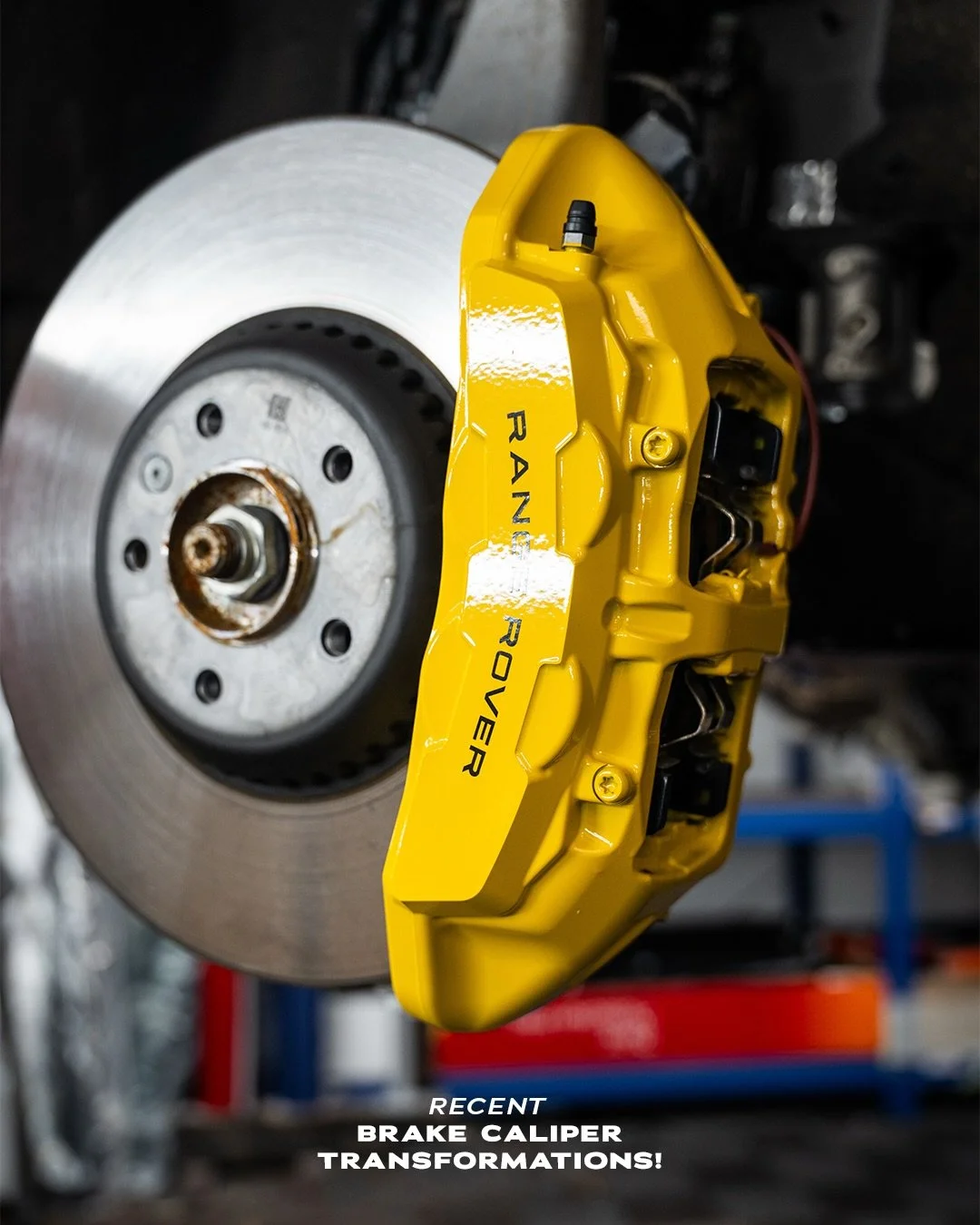 ✨ Spruce up ✨ your calipers with our Premium Caliper Painting Service! 😉😏 

&amp; why should you paint your calipers? 👀👇

&bull; Adds a sporty and custom look to your vehicle 🚗 

&bull; Hides worn-out or rusty metal ❌

&bull; Matches your style 